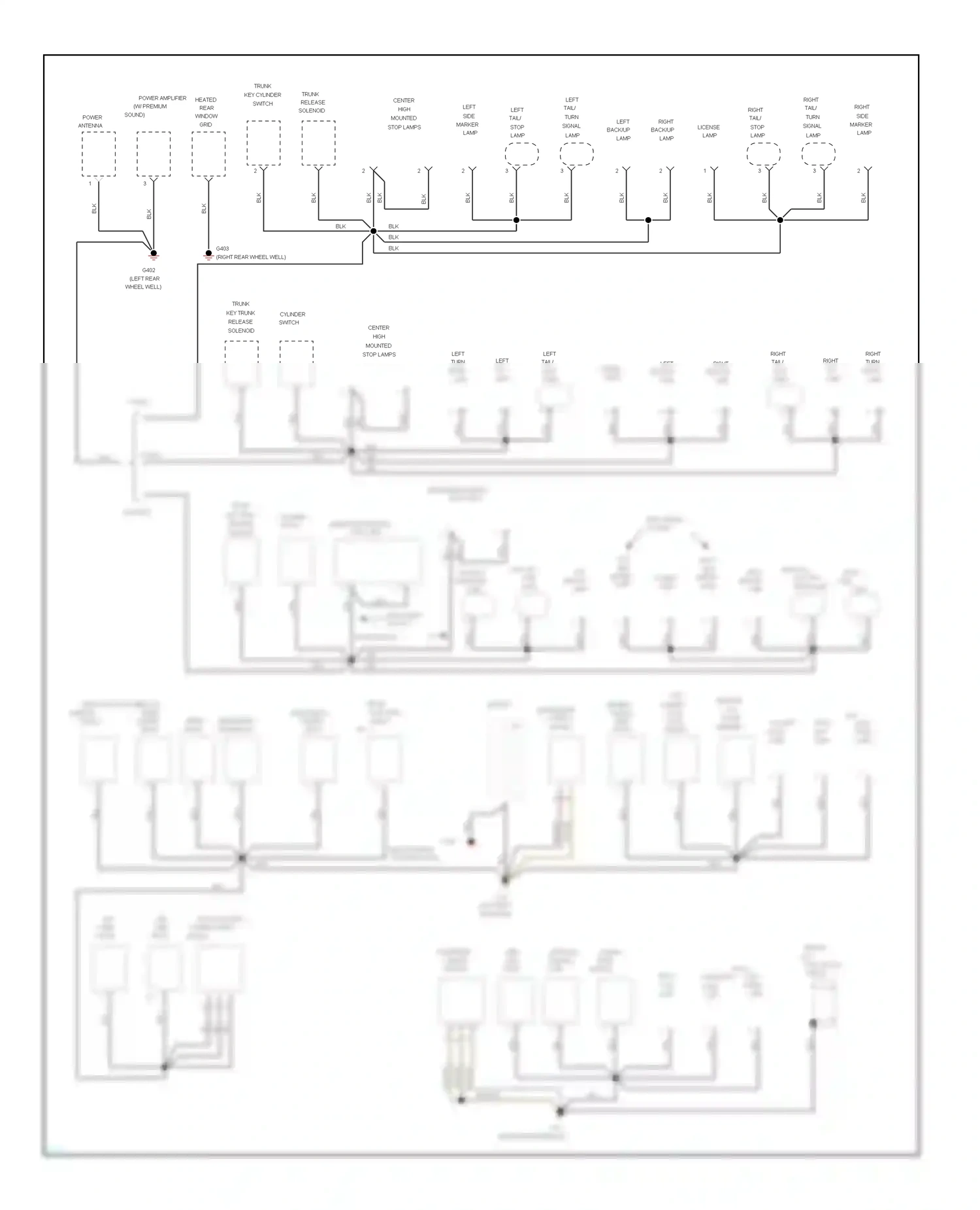 Eagle Vision I (1992-1997) (left front frame rail) wiring diagram  (5 of 14)