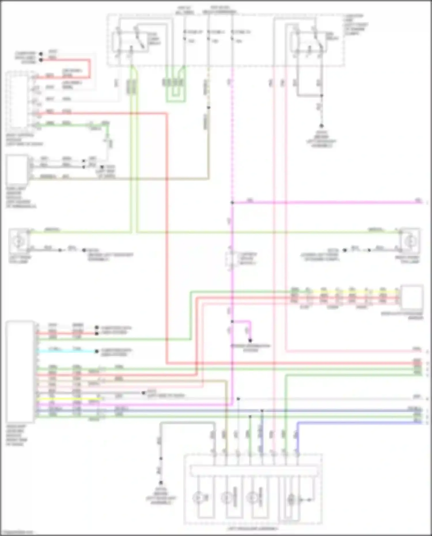 124 Spider FIAT I (2016-2020): Headlights circuit, base (1 of 2)