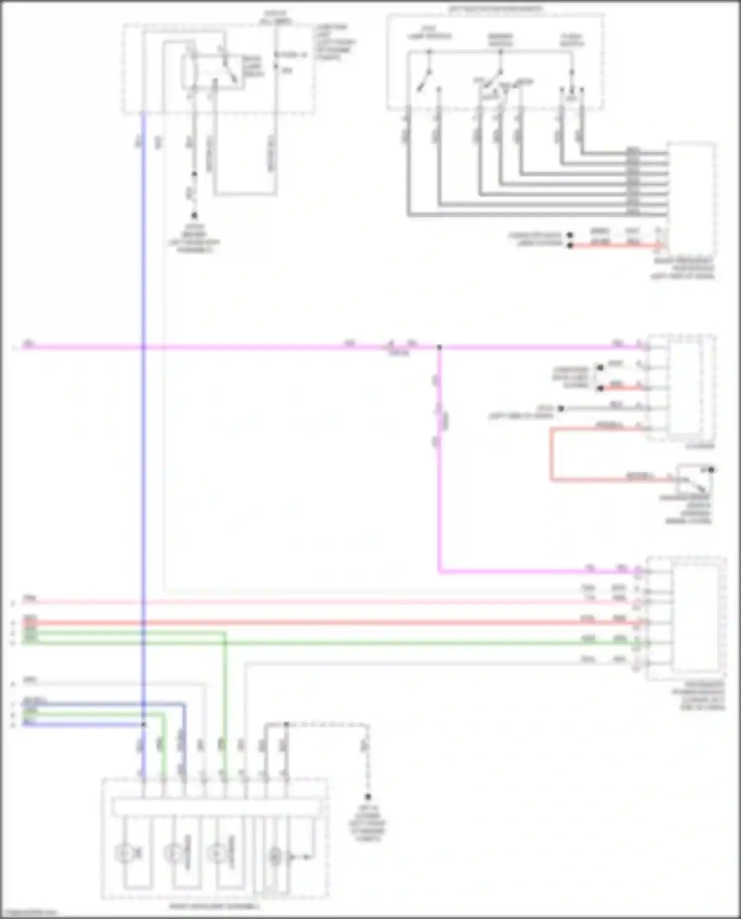 124 Spider FIAT I (2016-2020): Headlights circuit, base (2 of 2)