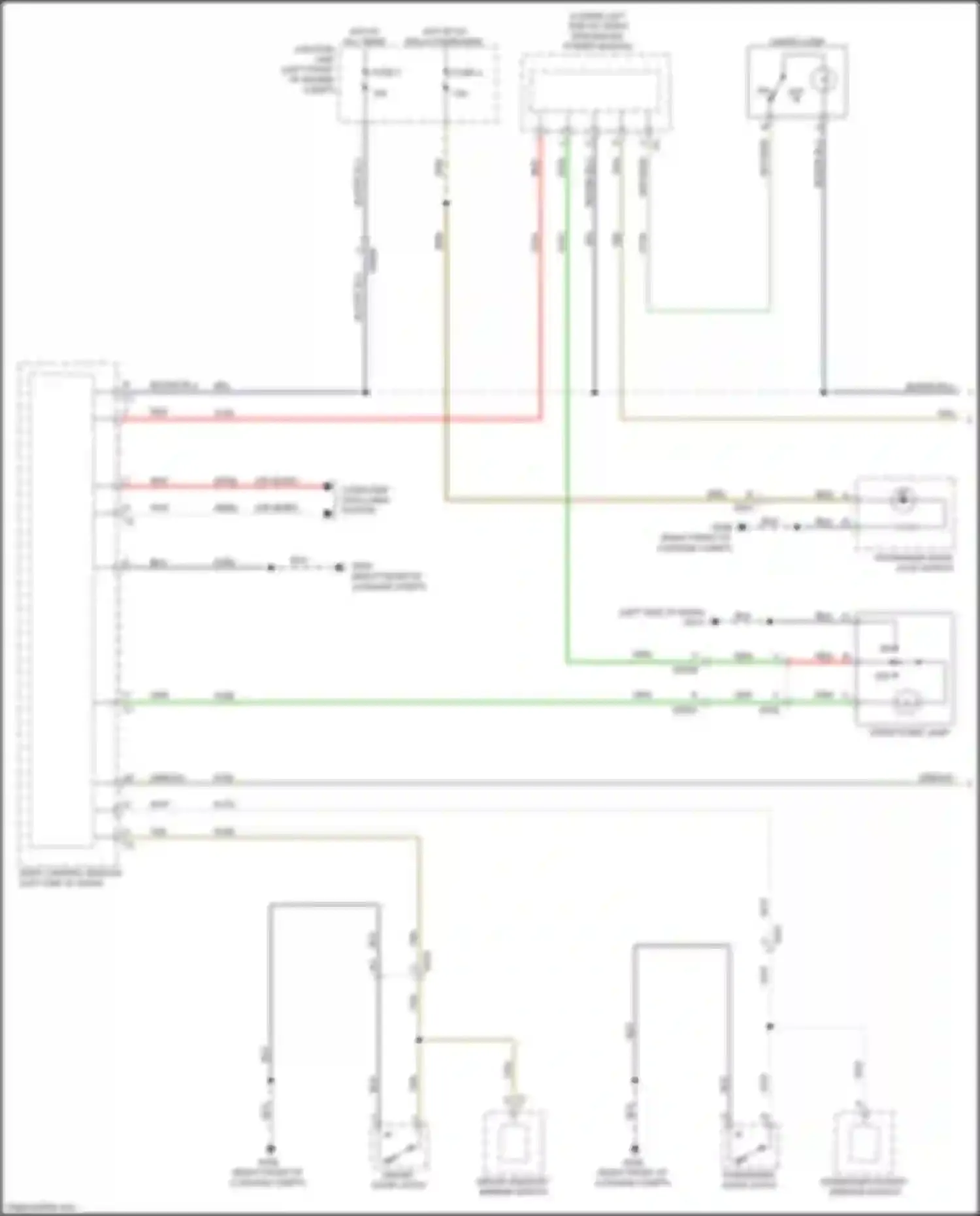 124 Spider FIAT I (2016-2020): Interior lights circuit (1 of 2)
