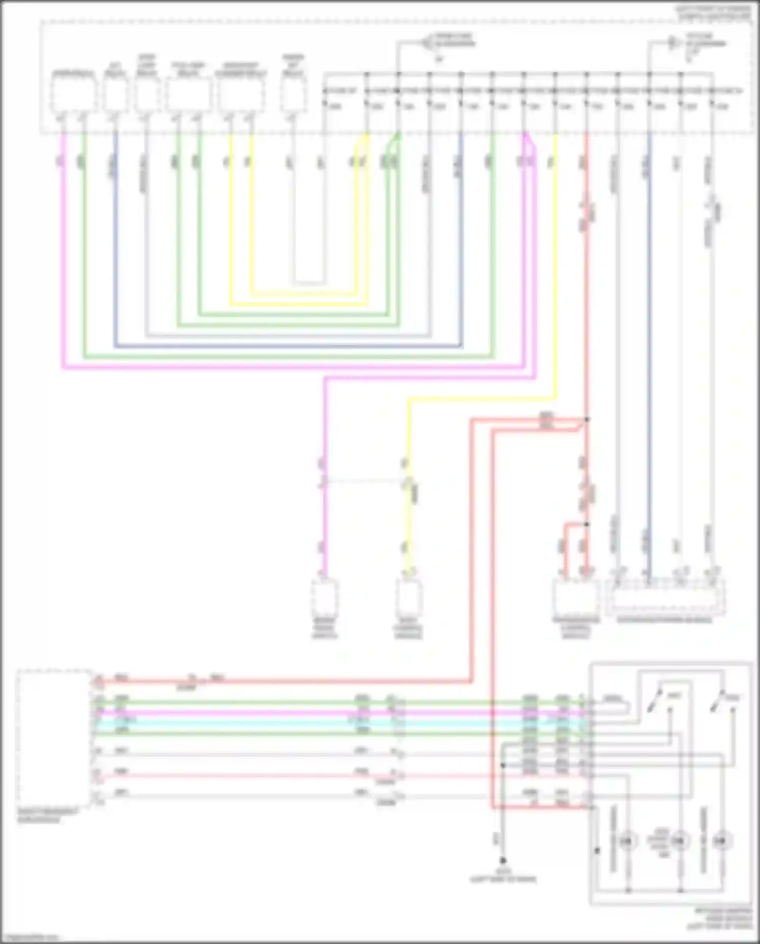 124 Spider FIAT I (2016-2020): Power distribution circuit (3 of 5)