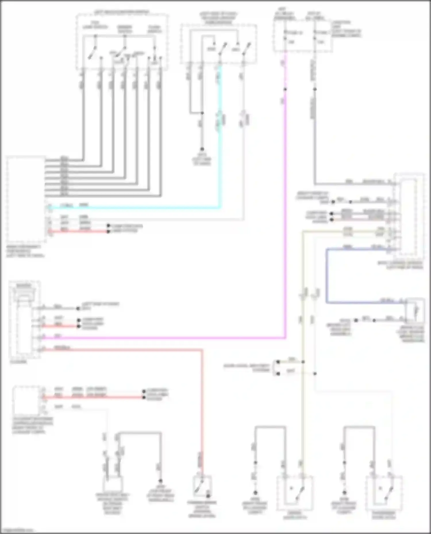 124 Spider FIAT I (2016-2020): Chime circuit