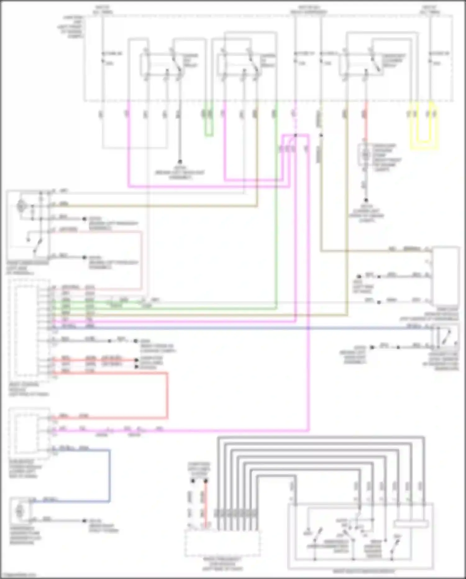124 Spider FIAT I (2016-2020): Wiper/washer circuit