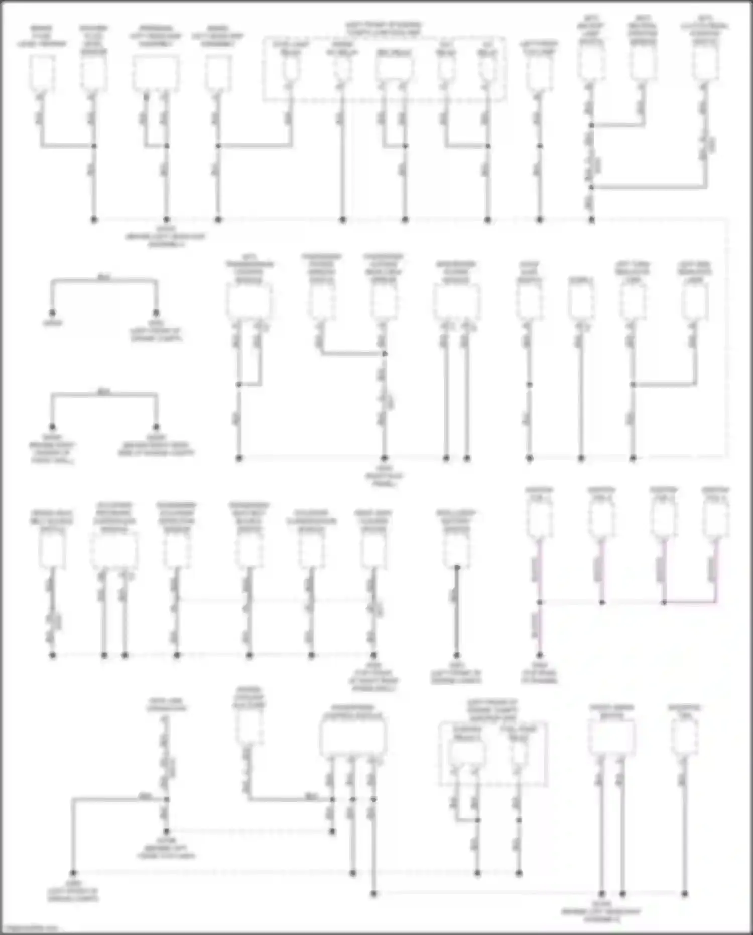 Wiring diagram brake fluid level sensor for FIAT 124 Spider I (2016-2020) (3 of 4)