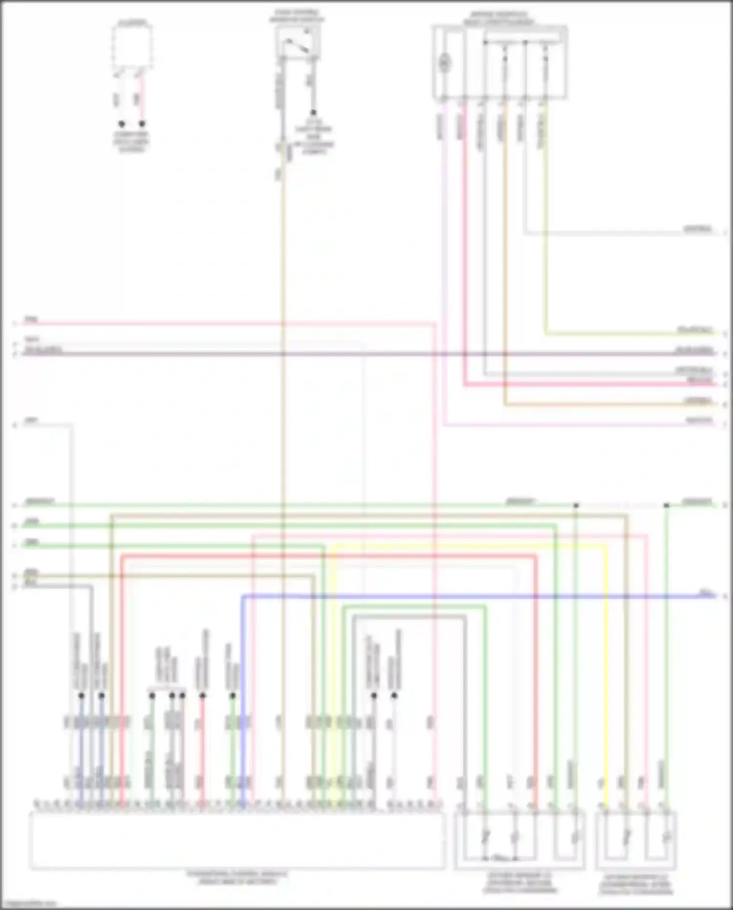 Wiring diagram computer data lines system for FIAT 124 Spider I (2016-2020) (57 of 57)