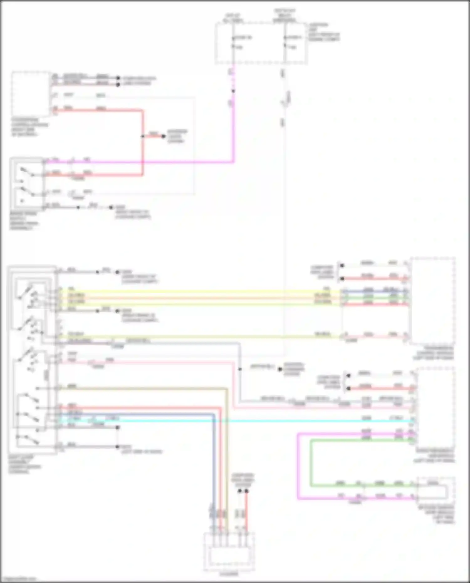 Wiring diagram computer data lines system for FIAT 124 Spider I (2016-2020) (47 of 57)