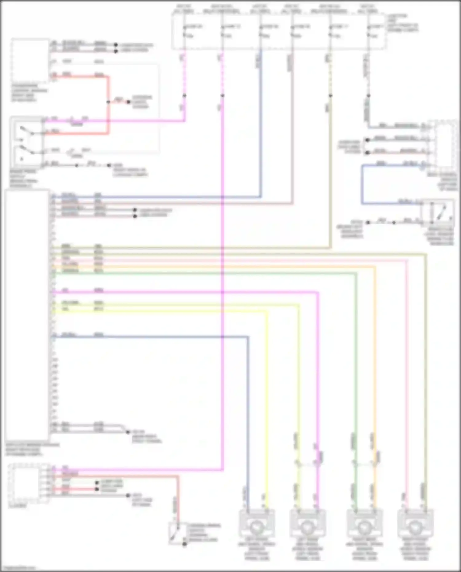 Wiring diagram fuse 32 for FIAT 124 Spider I (2016-2020) (1 of 2)