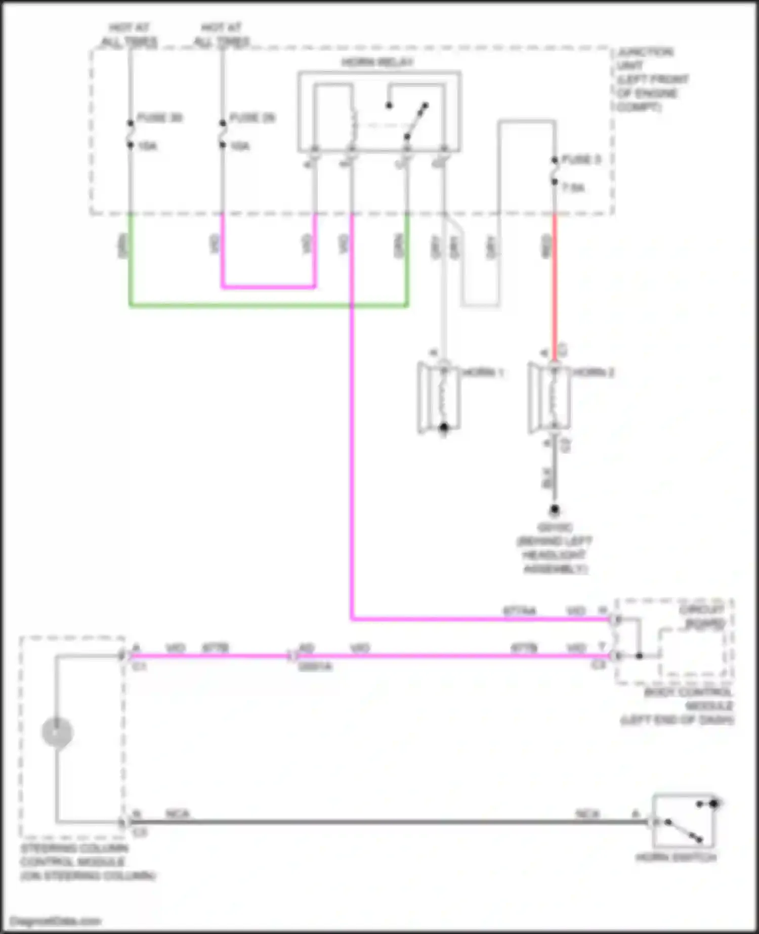 Wiring diagram grn for FIAT 124 Spider I (2016-2020) (18 of 75)