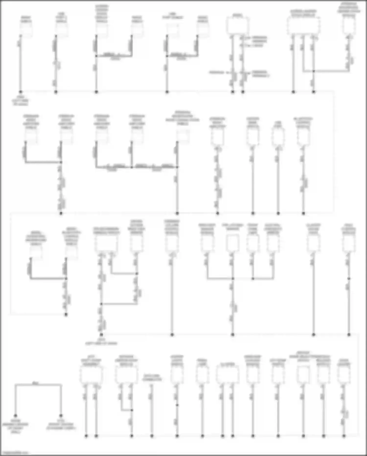 Wiring diagram hvac control module for FIAT 124 Spider I (2016-2020) (3 of 5)