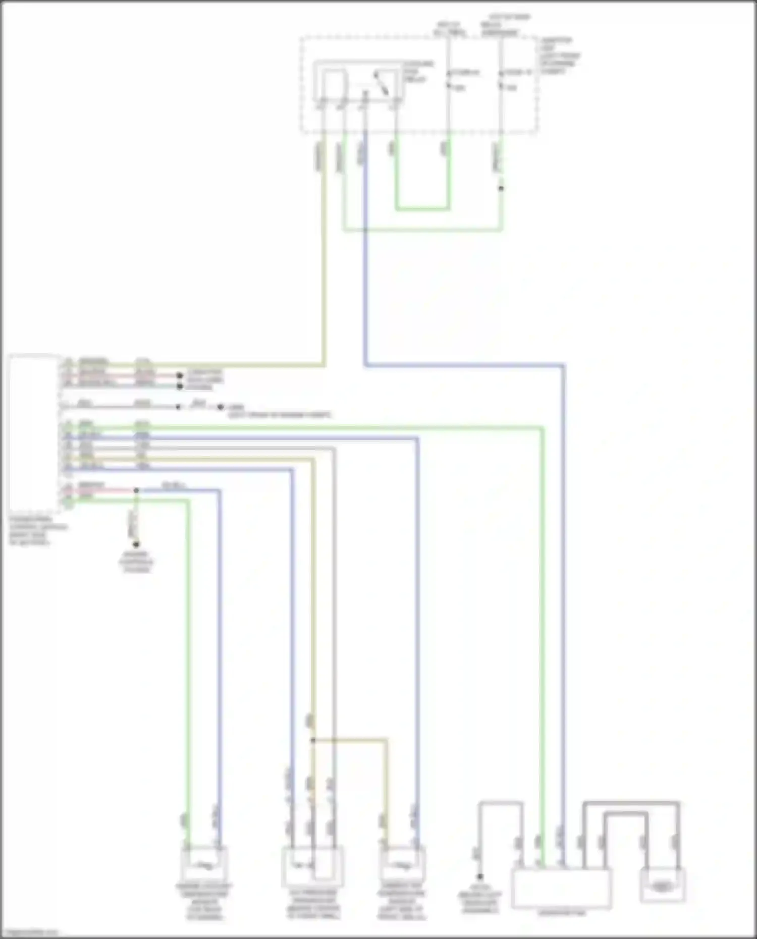 Wiring diagram junction unit for FIAT 124 Spider I (2016-2020) (42 of 50)