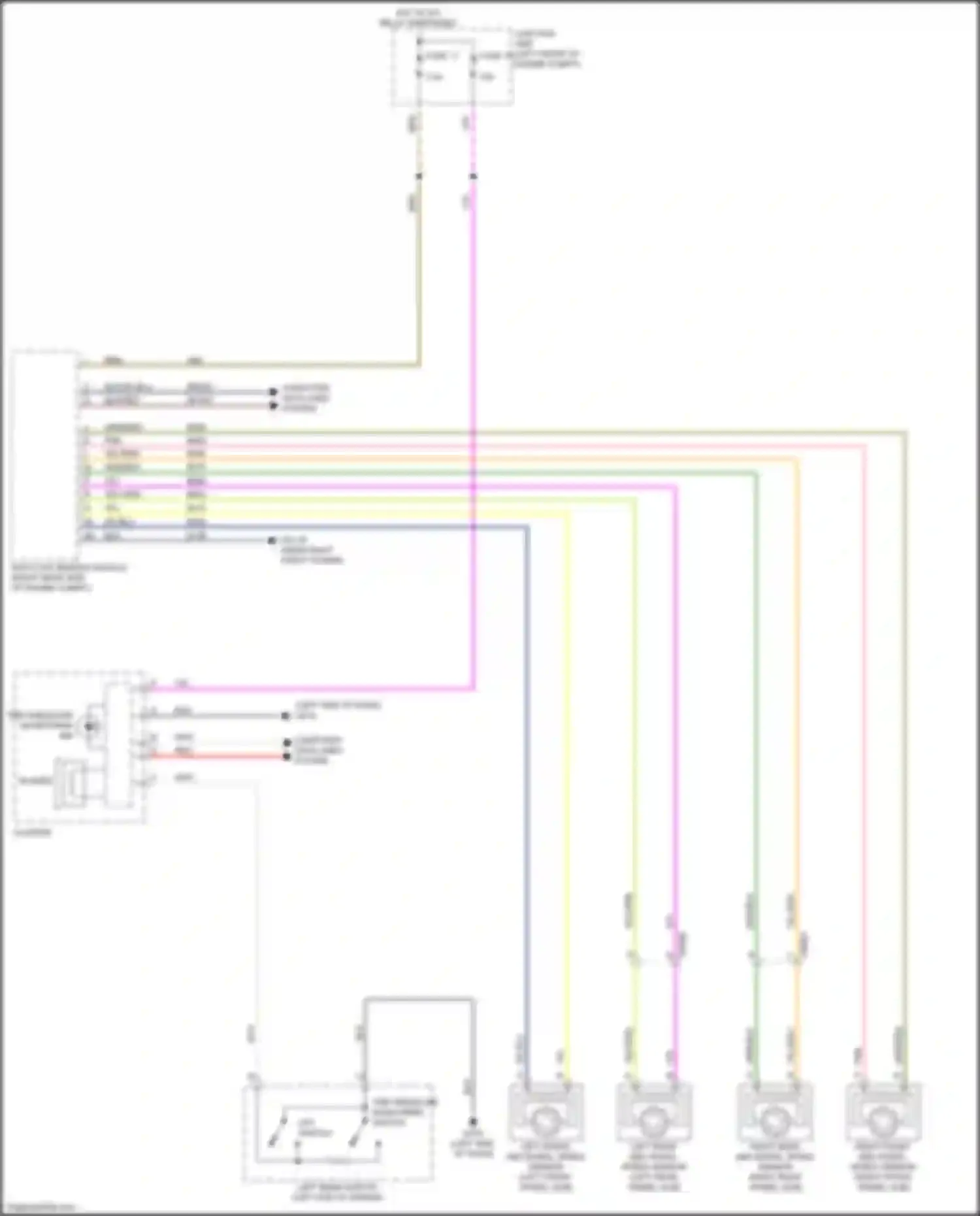 Wiring diagram off switch for FIAT 124 Spider I (2016-2020) (1 of 1)