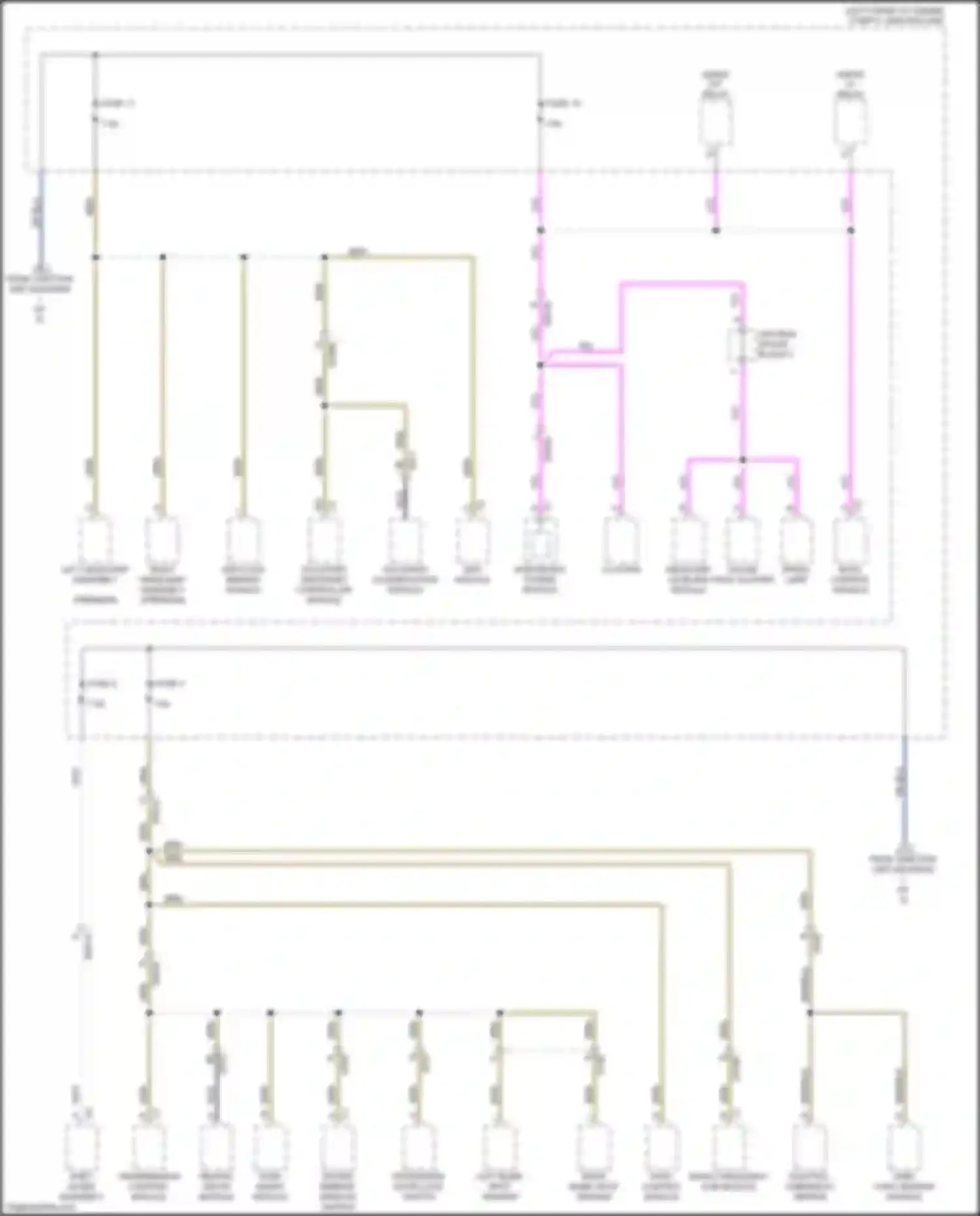 Wiring diagram park assist module for FIAT 124 Spider I (2016-2020) (5 of 5)