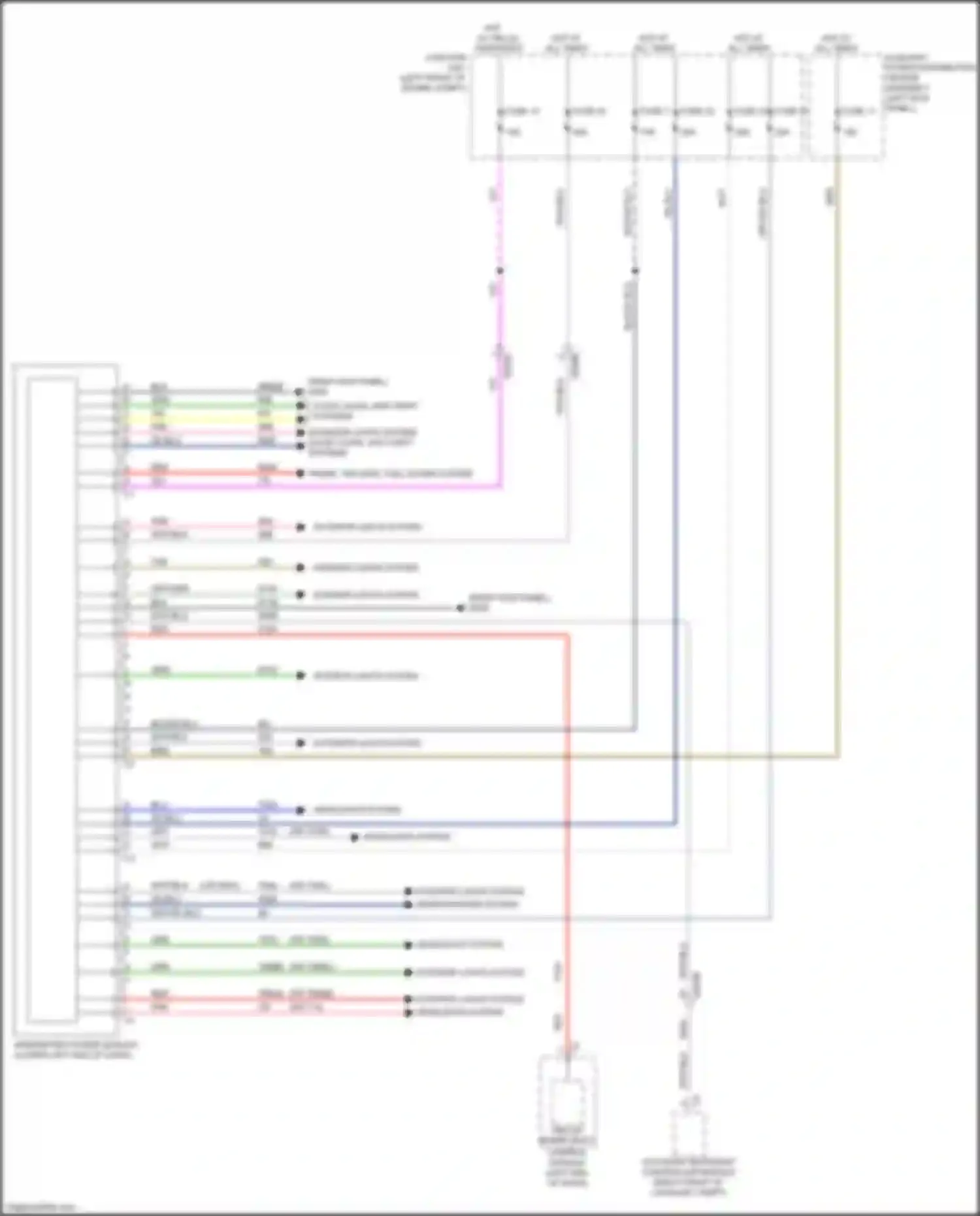 Wiring diagram red for FIAT 124 Spider I (2016-2020) (7 of 71)