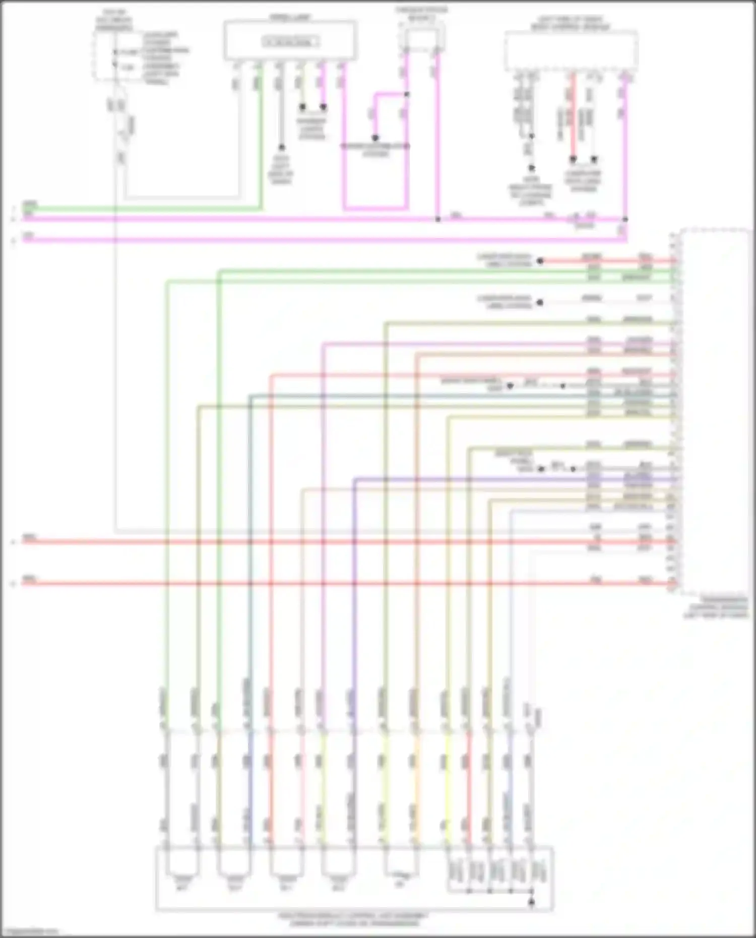 Wiring diagram shift 3 for FIAT 124 Spider I (2016-2020) (1 of 1)