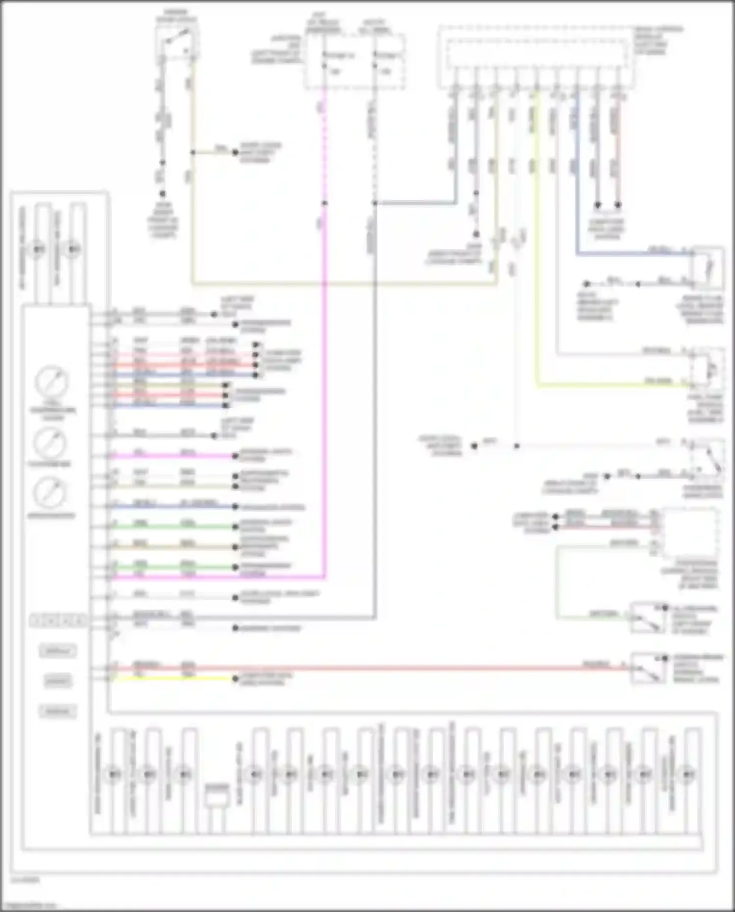 Wiring diagram tire pressure monitoring ind for FIAT 124 Spider I (2016-2020) (1 of 3)