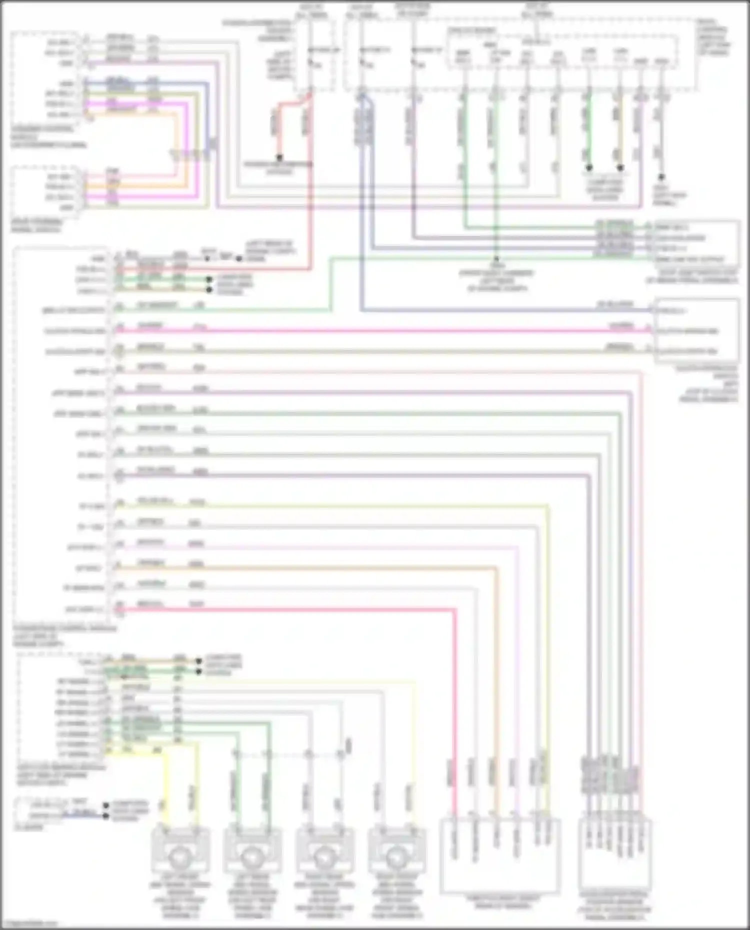 500 FIAT II facelift (2015-2024): Cruise control circuit, except electric