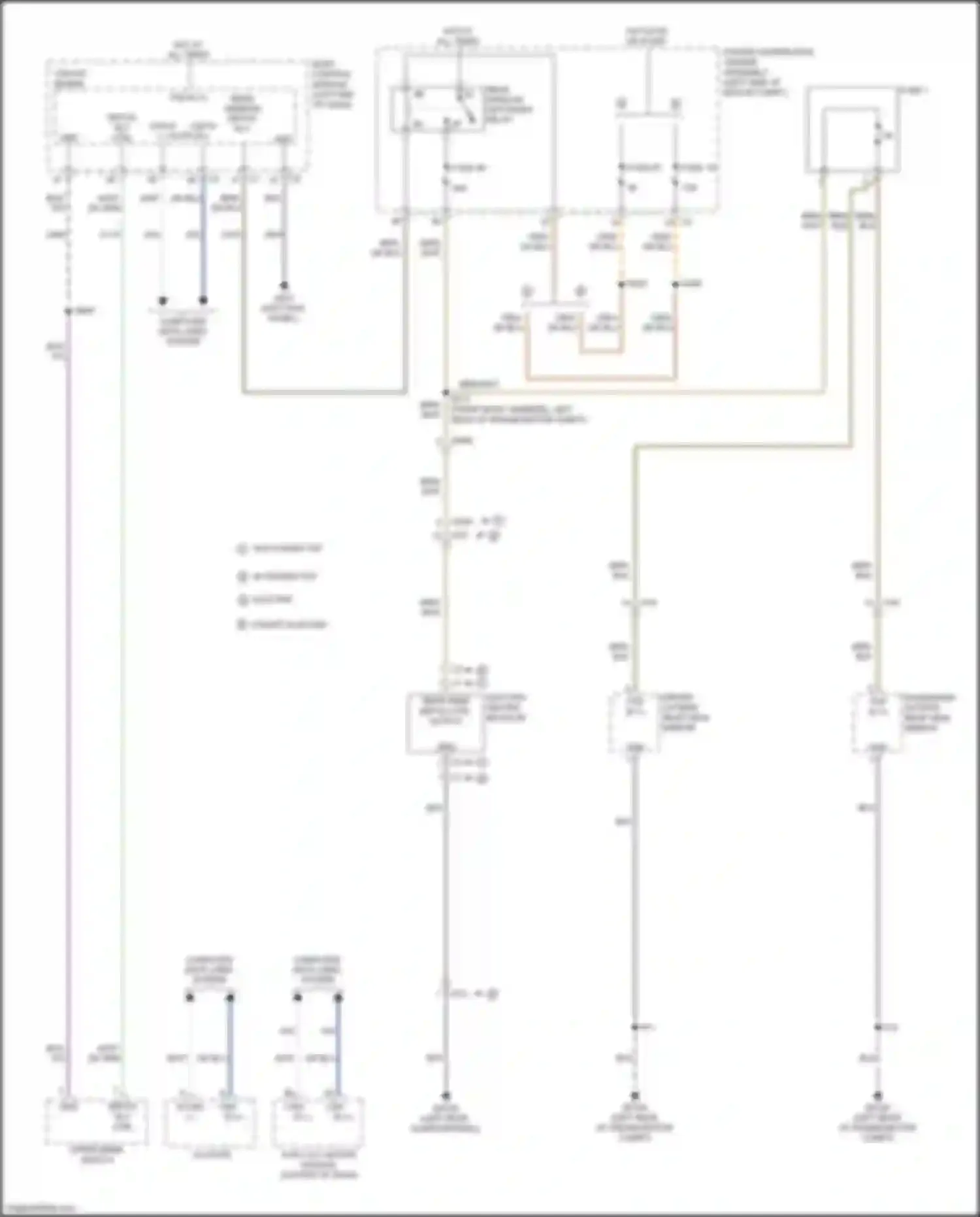 500 FIAT II facelift (2015-2024): Defoggers circuit