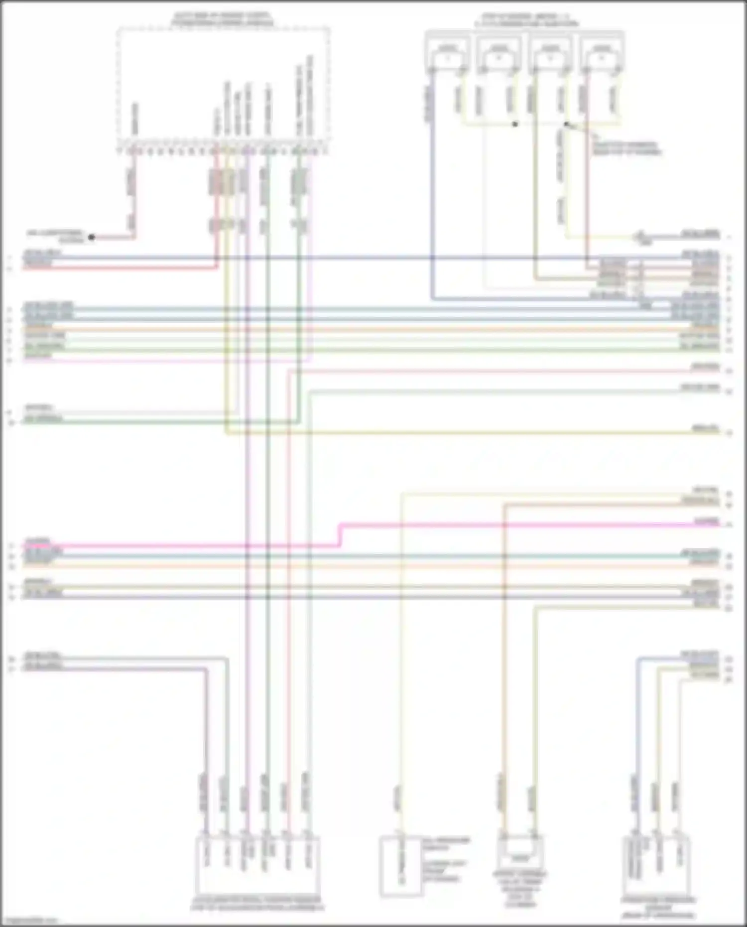 500 FIAT II facelift (2015-2024): Wiring diagram engine performance 1.4l turbo (2 of 5)