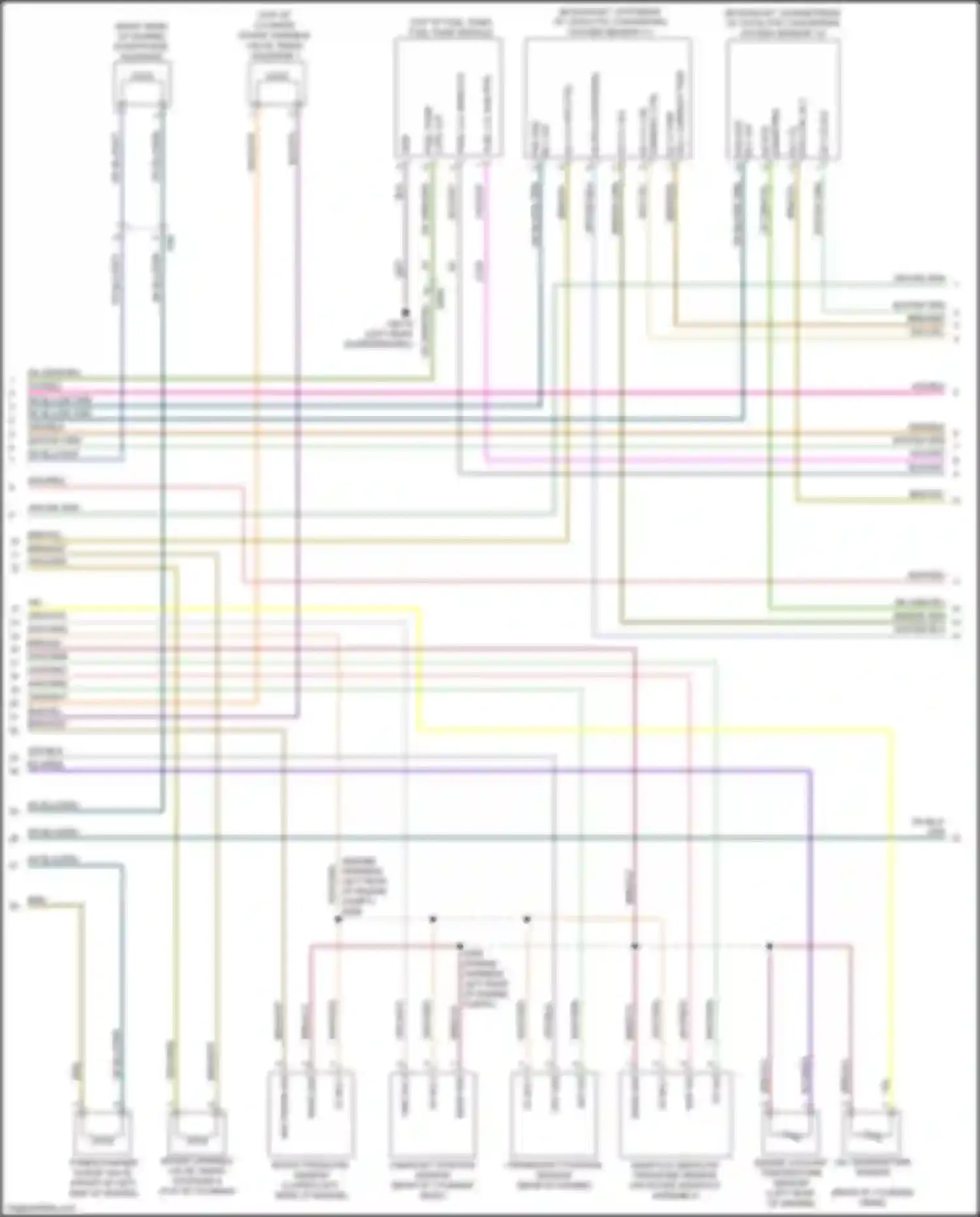 500 FIAT II facelift (2015-2024): Wiring diagram engine performance 1.4l turbo (4 of 5)