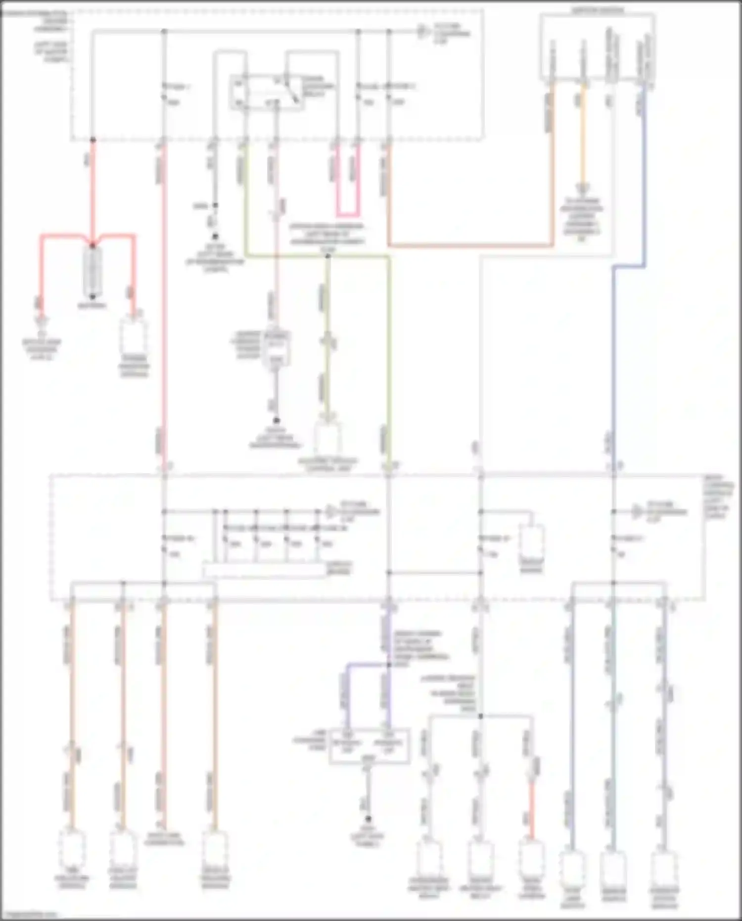 500 FIAT II facelift (2015-2024): Power distribution circuit, electric (1 of 4)