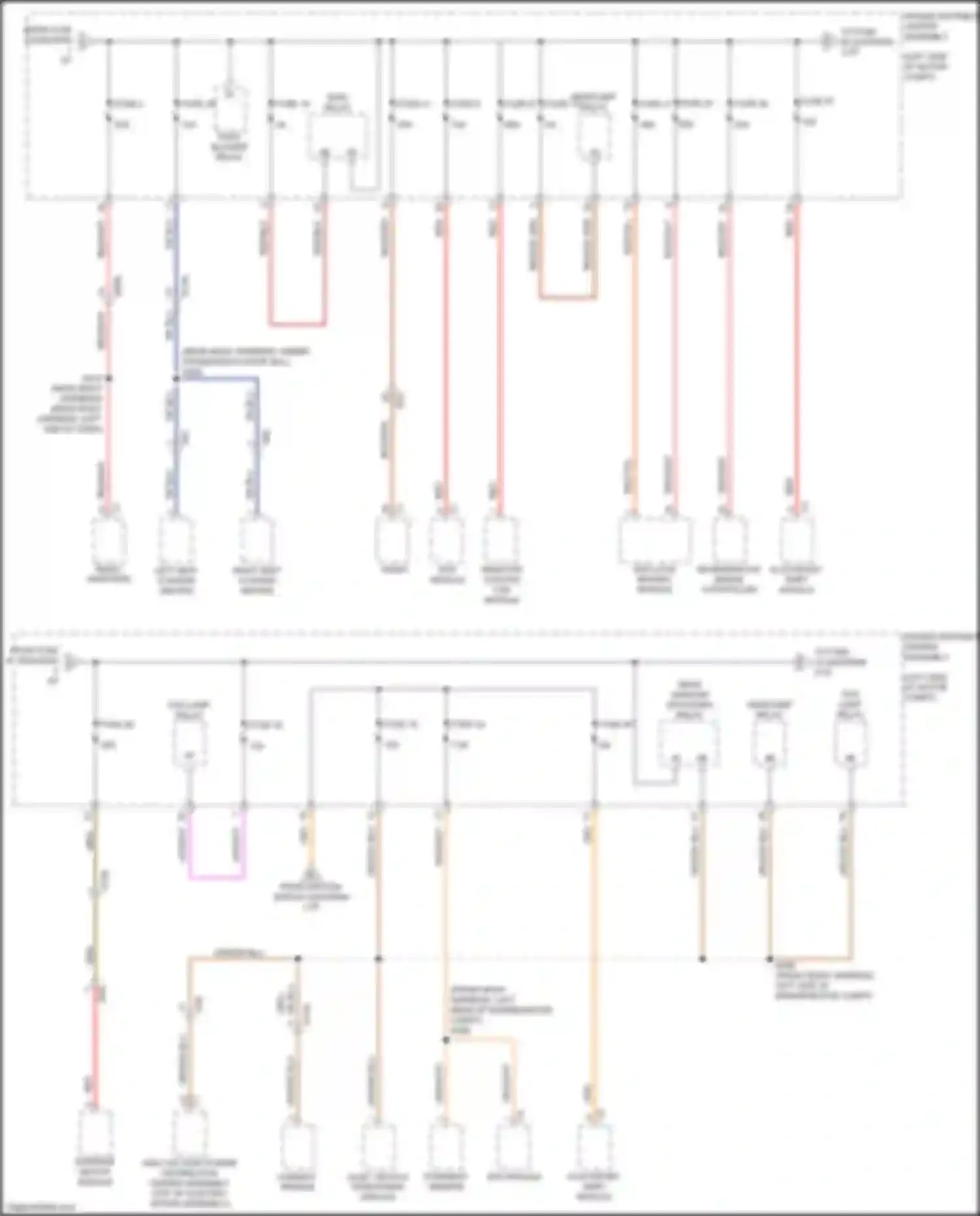 500 FIAT II facelift (2015-2024): Power distribution circuit, electric (2 of 4)