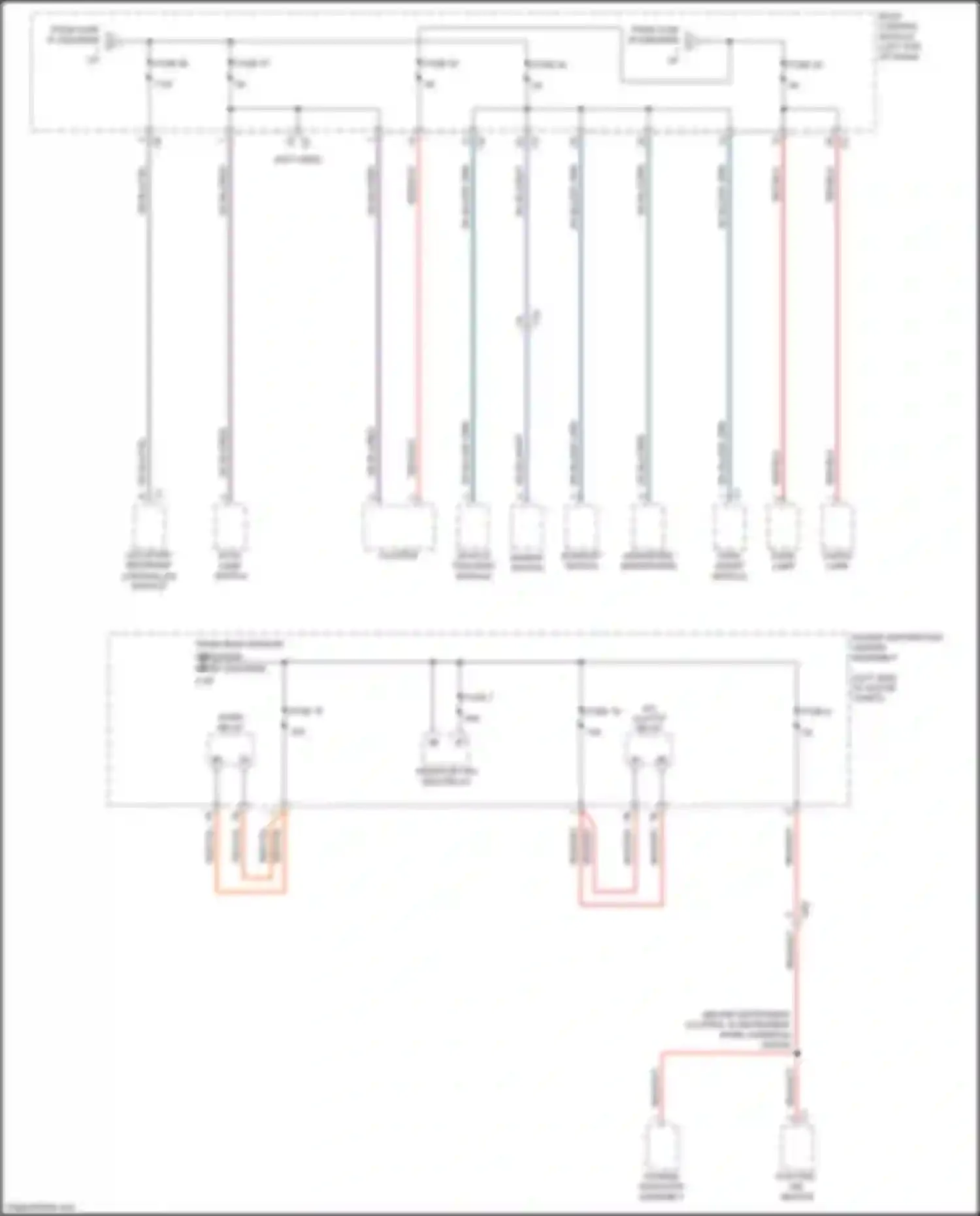 500 FIAT II facelift (2015-2024): Power distribution circuit, electric (3 of 4)