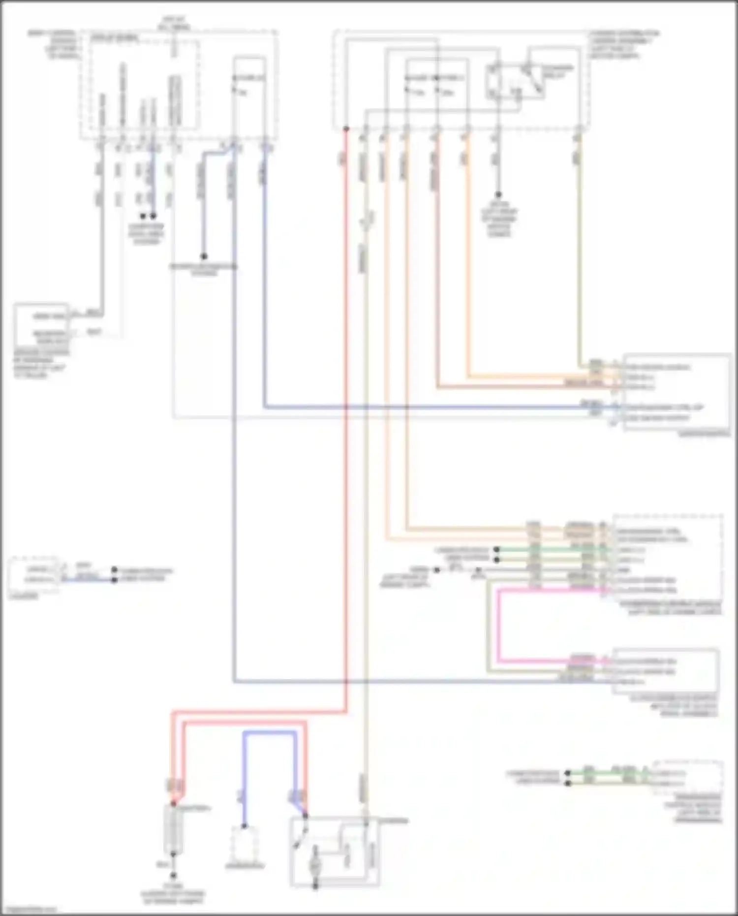 500 FIAT II facelift (2015-2024): Starting circuit