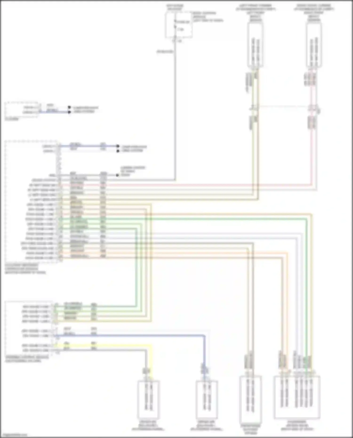 500 FIAT II facelift (2015-2024): Supplemental restraints circuit (1 of 3)