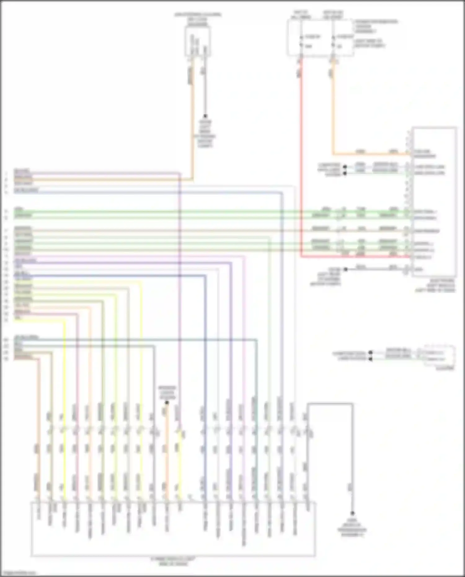 500 FIAT II facelift (2015-2024): Transmission circuit, electric (2 of 2)