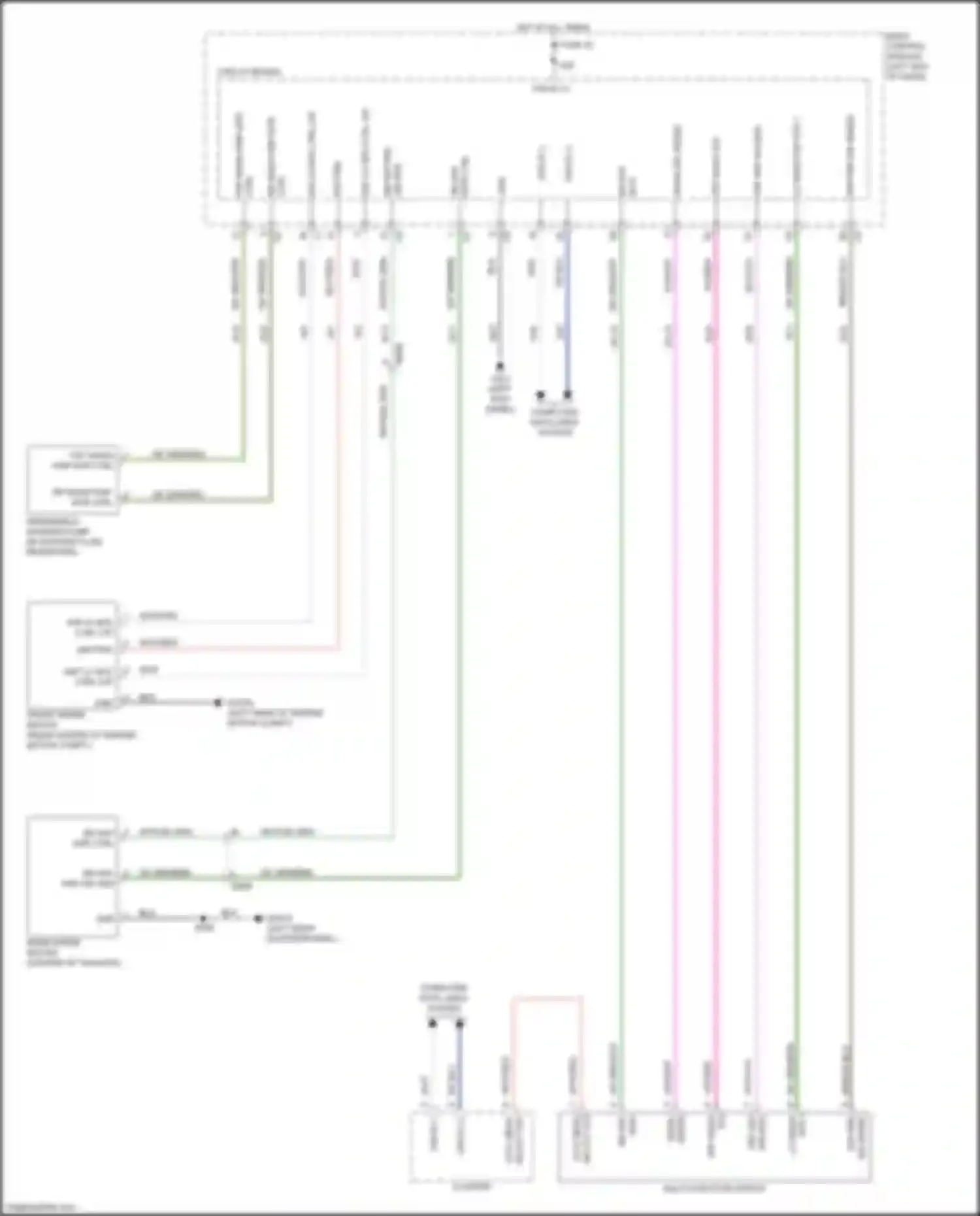 500 FIAT II facelift (2015-2024): Wiper/washer circuit