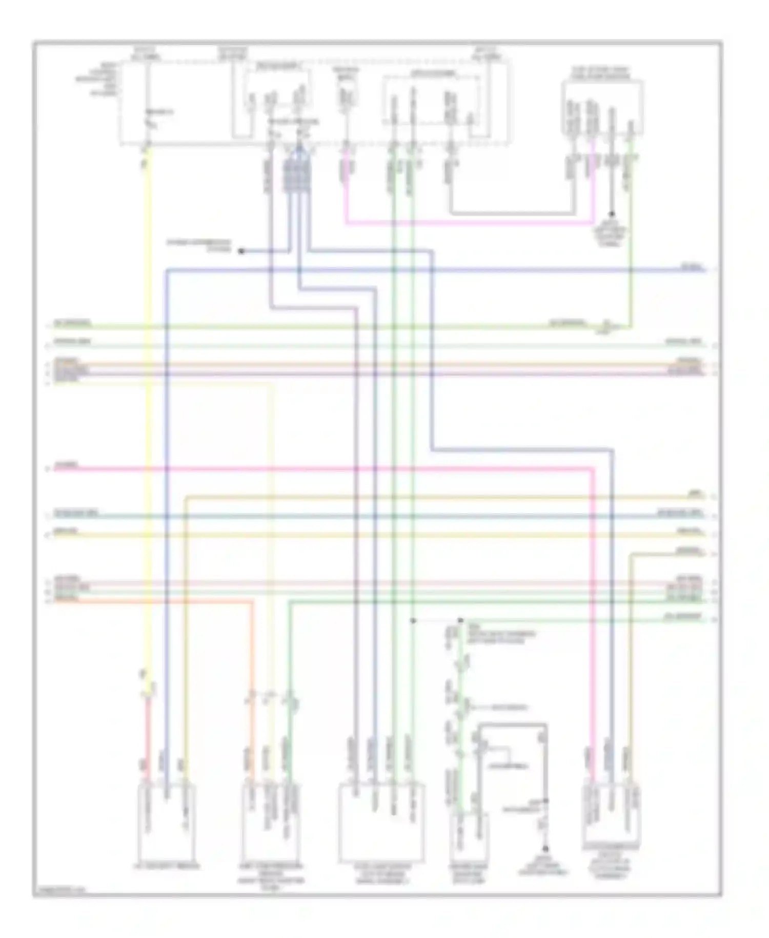 500 FIAT II (2007-2015): Wiring diagram engine performance 1.4l (2 of 5)
