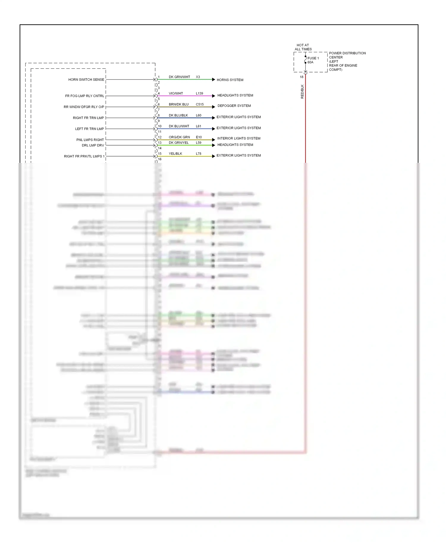 FIAT 500 II (2007-2015) computer data lines system computer data lines system wiring diagram  (1 of 1)
