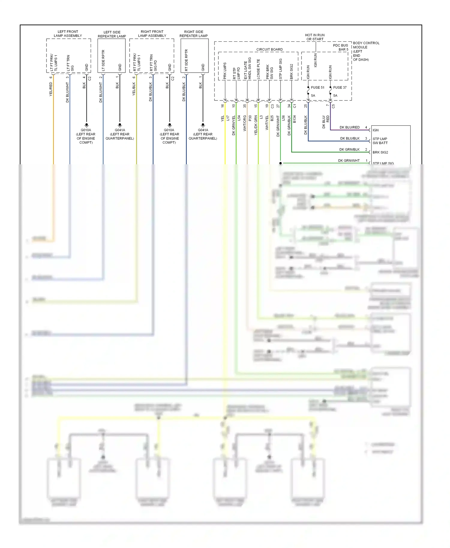 FIAT 500 II (2007-2015) computer data lines system wiring diagram  (13 of 35)