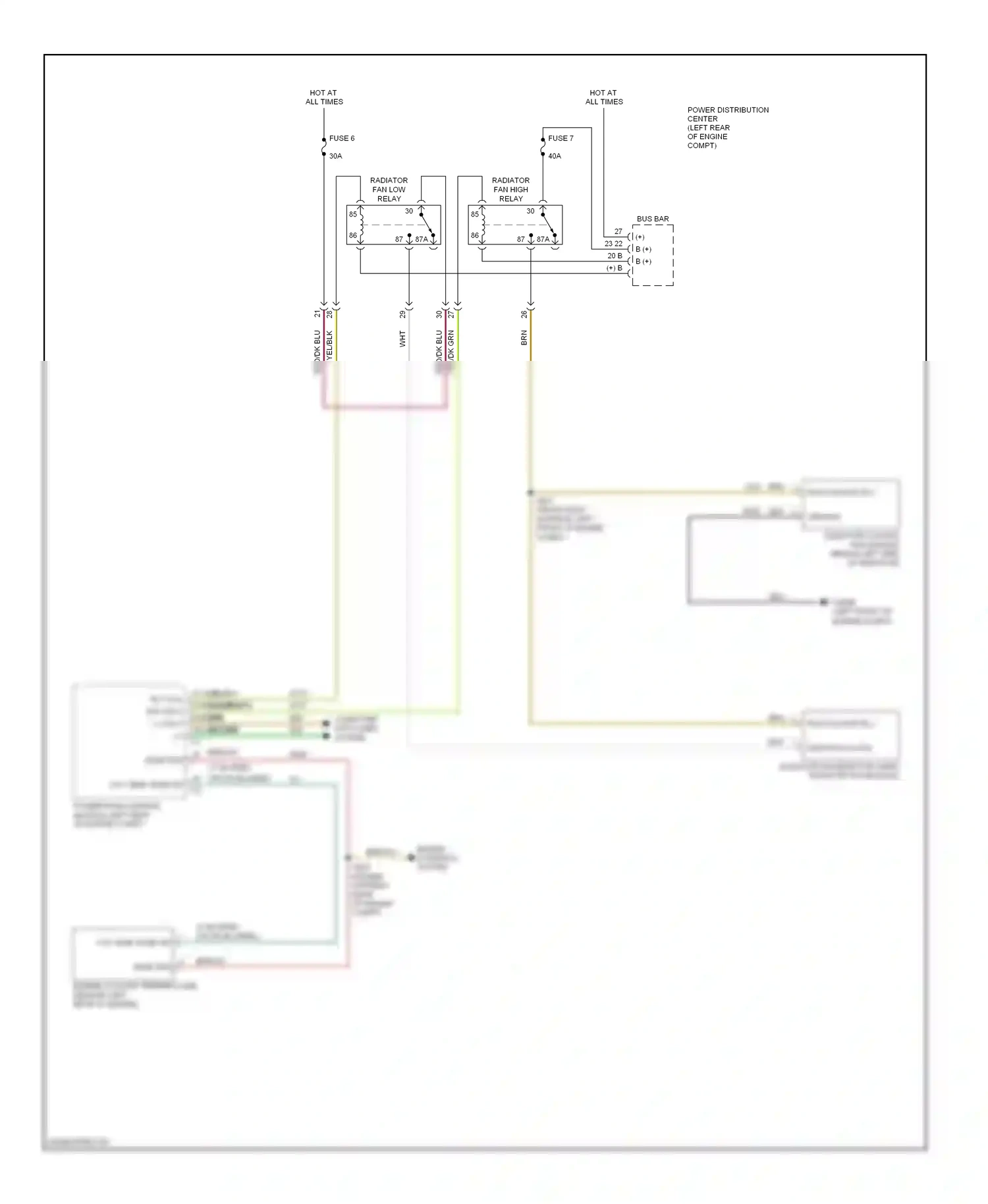FIAT 500 II (2007-2015) engine controls system wiring diagram  (2 of 4)