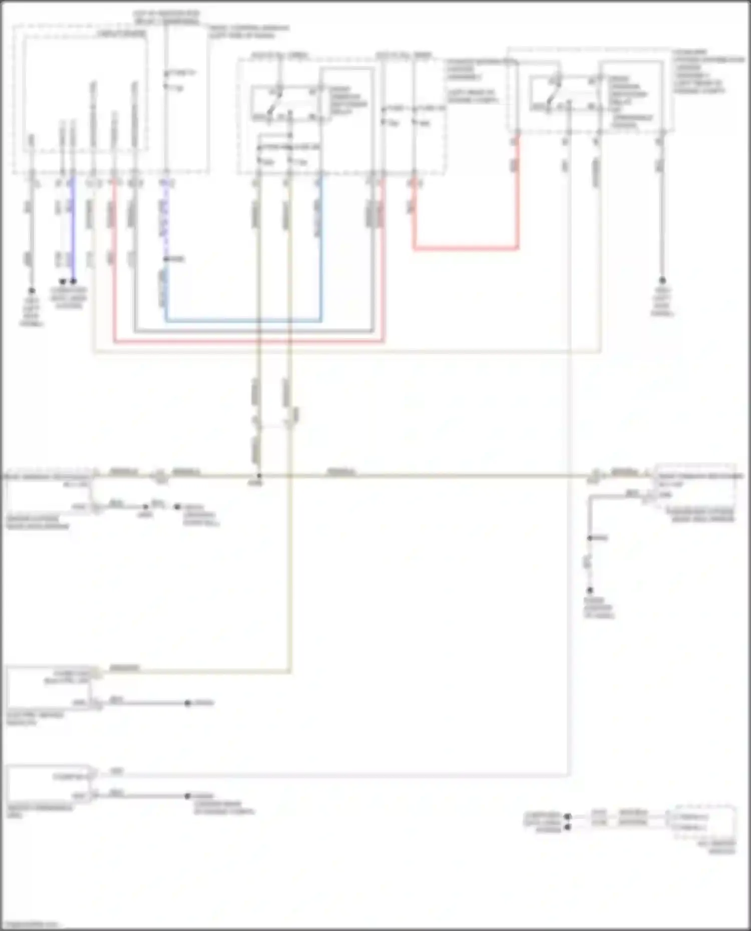 500X FIAT I (2014-2018): Defoggers circuit