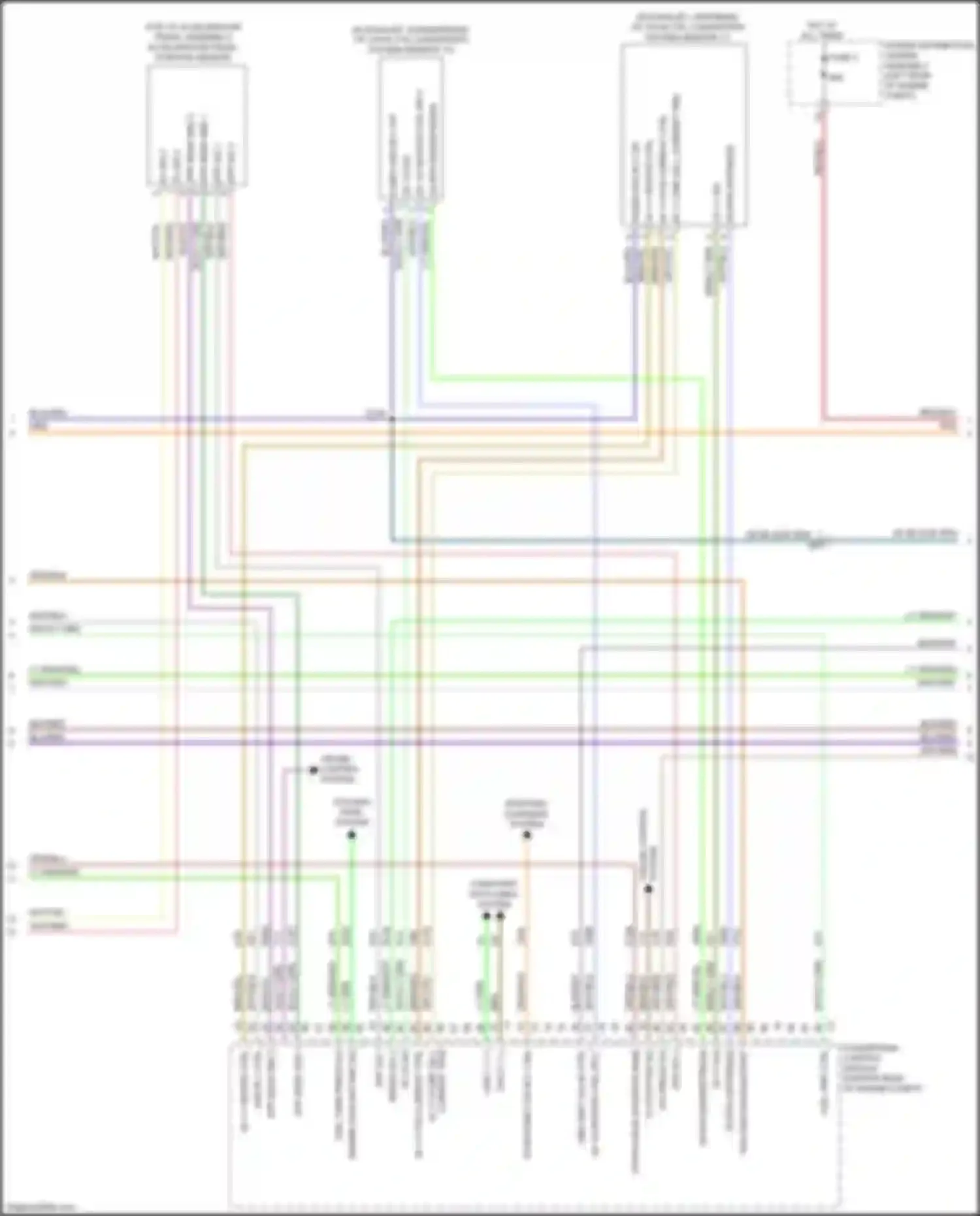 500X FIAT I (2014-2018): Wiring diagram engine performance 1.4l turbo (2 of 6)