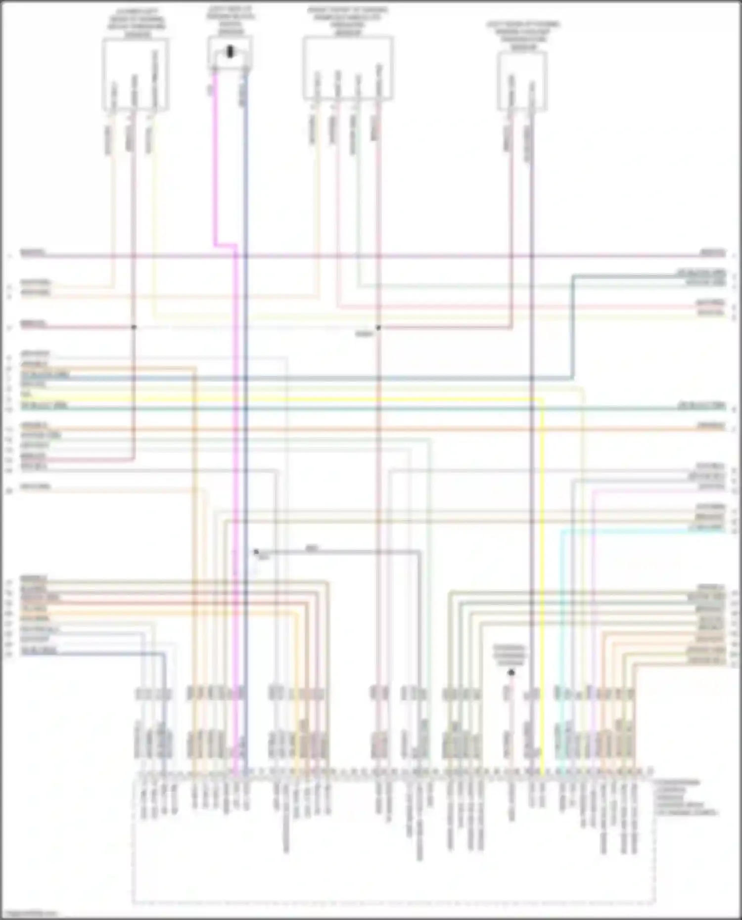 500X FIAT I (2014-2018): Wiring diagram engine performance 1.4l turbo (5 of 6)