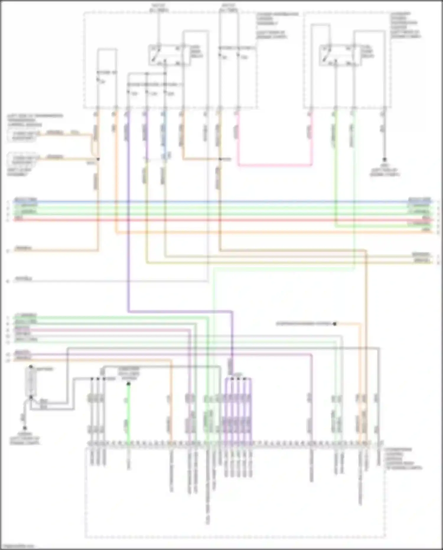 500X FIAT I (2014-2018): Wiring diagram engine performance 2.4l (2 of 6)
