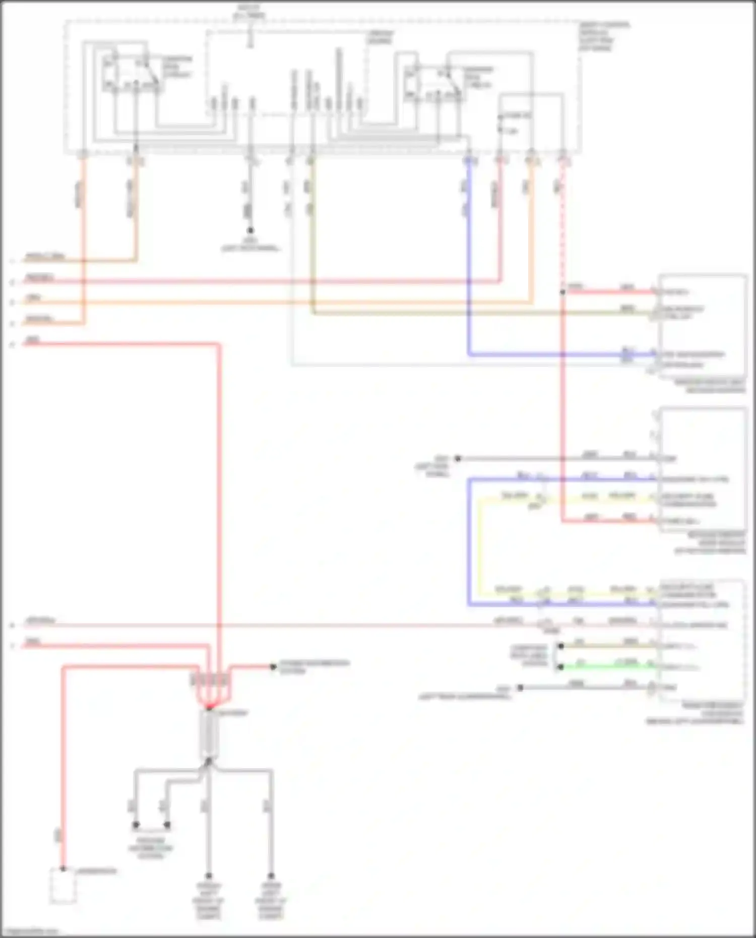 500X FIAT I (2014-2018): Starting circuit (2 of 2)