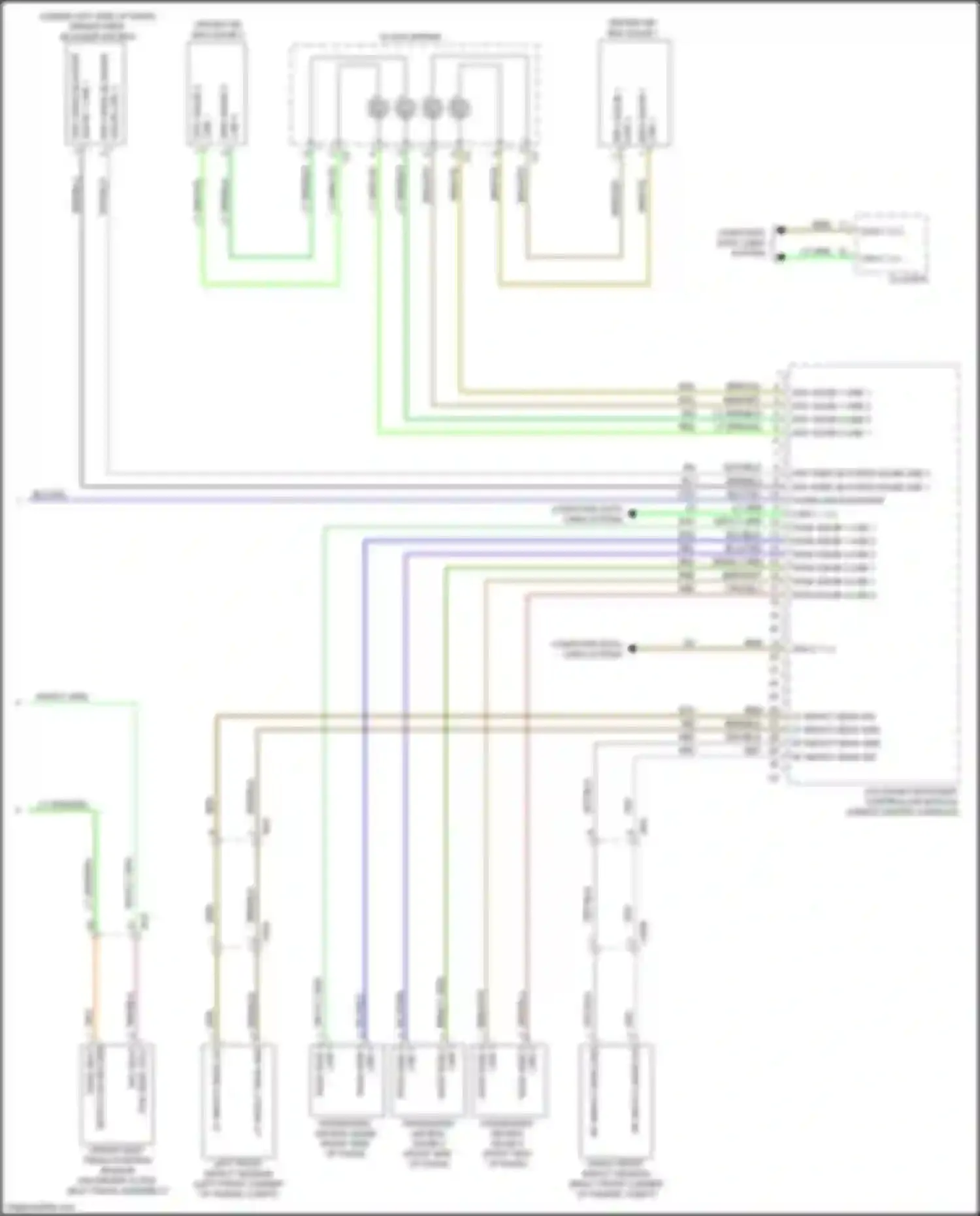 500X FIAT I (2014-2018): Supplemental restraints circuit (3 of 3)