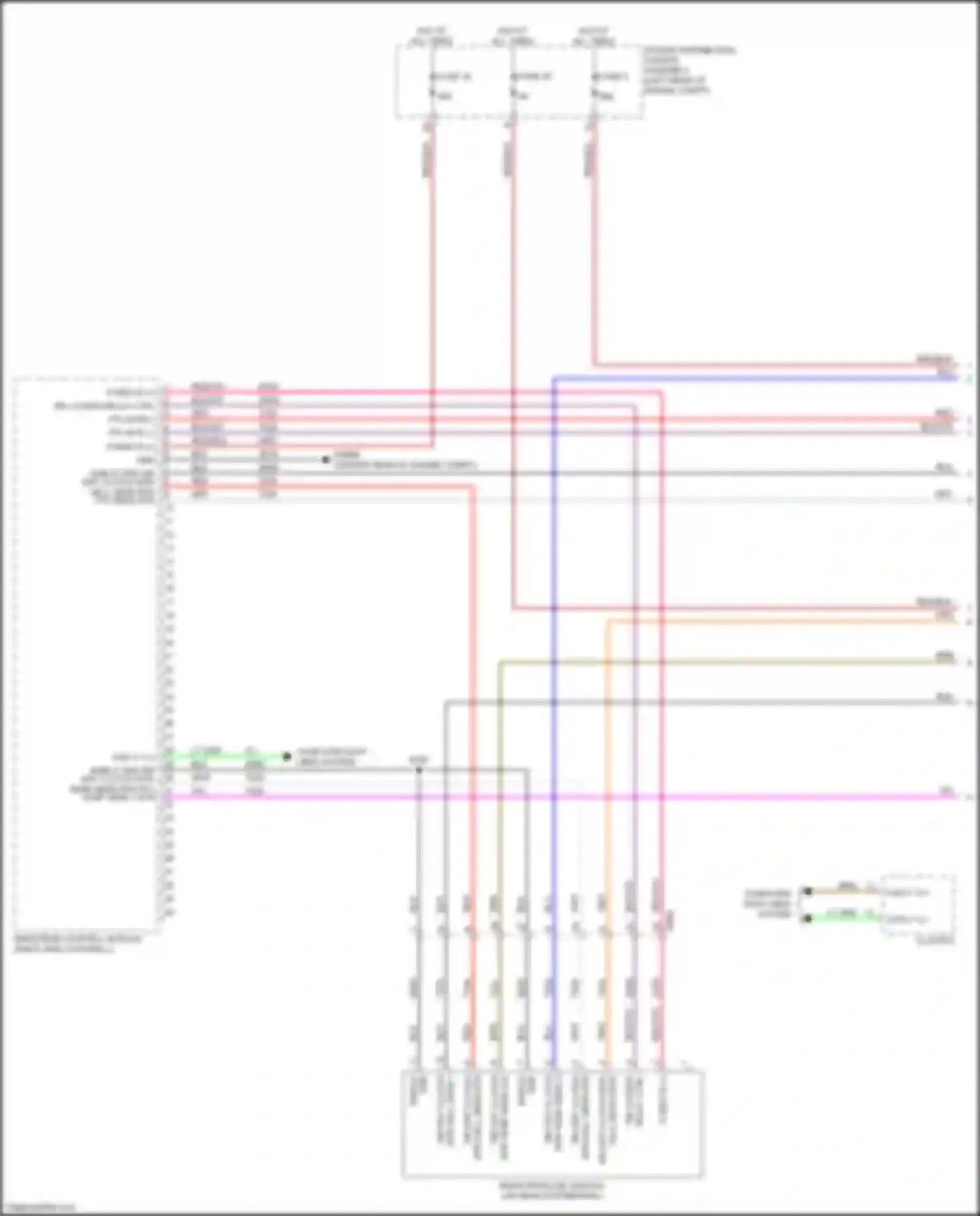 500X FIAT I (2014-2018): Transfer case circuit (1 of 2)