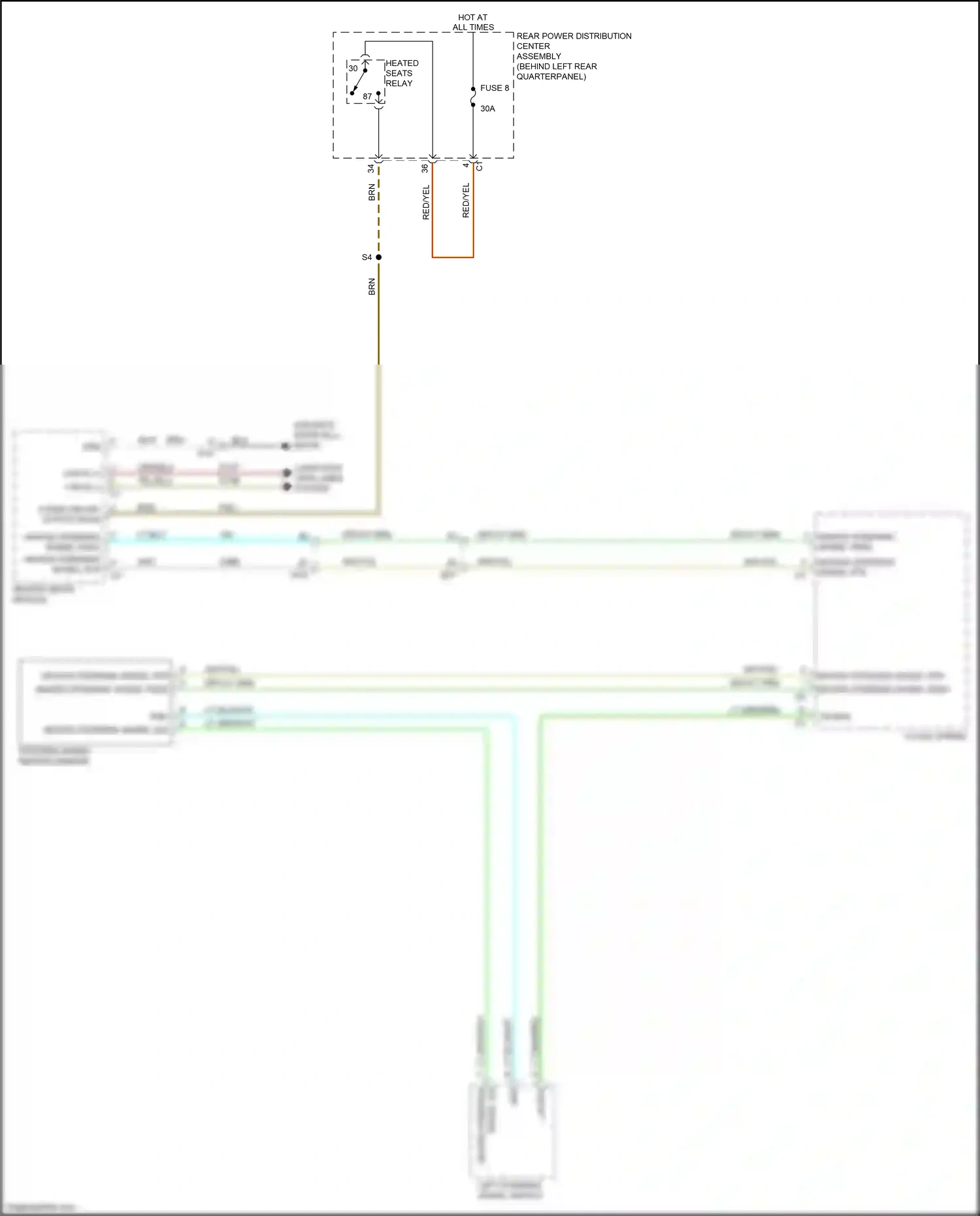 FIAT 500X I (2014-2018) computer data lines system wiring diagram  (3 of 61)