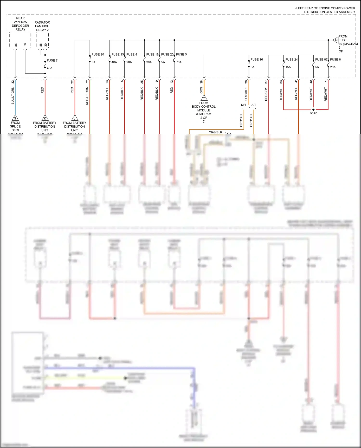 FIAT 500X I (2014-2018) computer data lines system wiring diagram  (28 of 61)