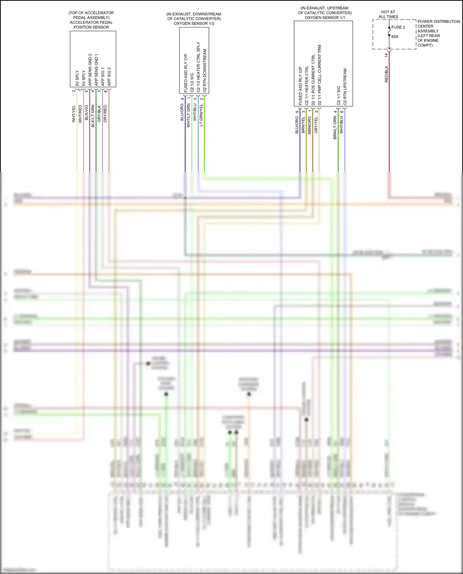 FIAT 500X I (2014-2018) computer data lines system wiring diagram  (56 of 61)