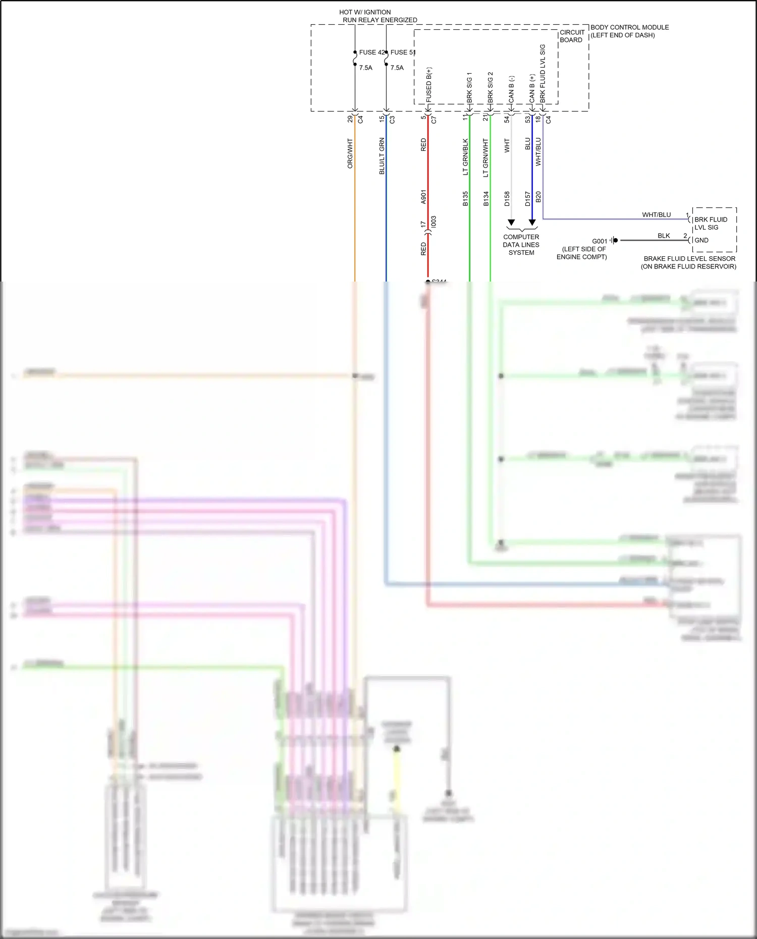 FIAT 500X I (2014-2018) computer data lines system wiring diagram  (32 of 61)