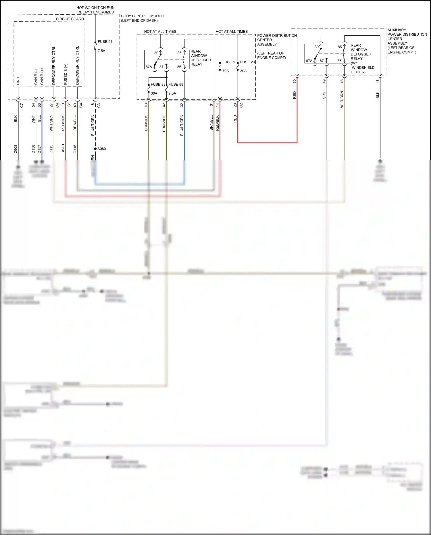 FIAT 500X I (2014-2018) computer data lines system wiring diagram  (13 of 61)