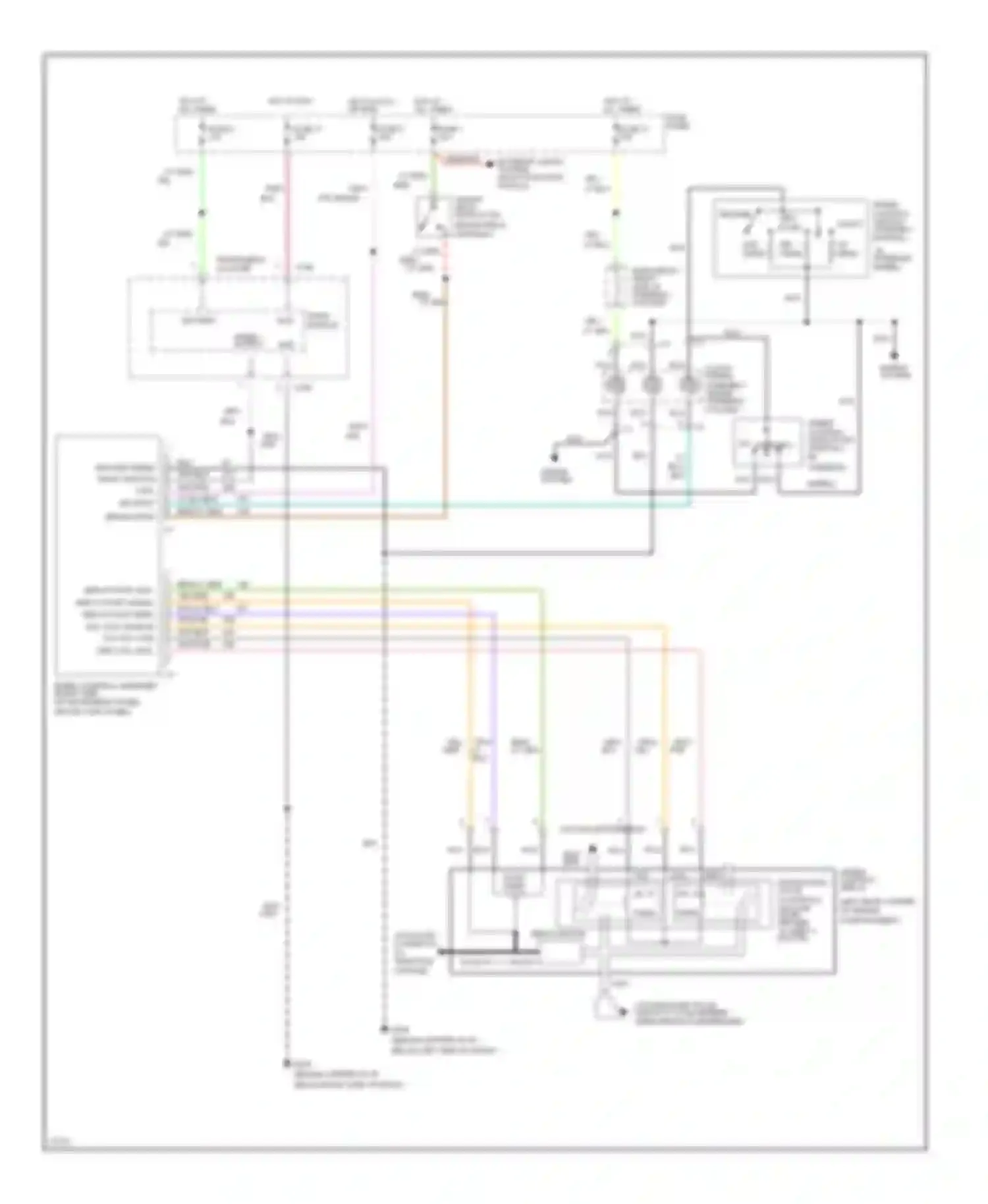 Aerostar Ford I (1986-1997): Cruise control circuit