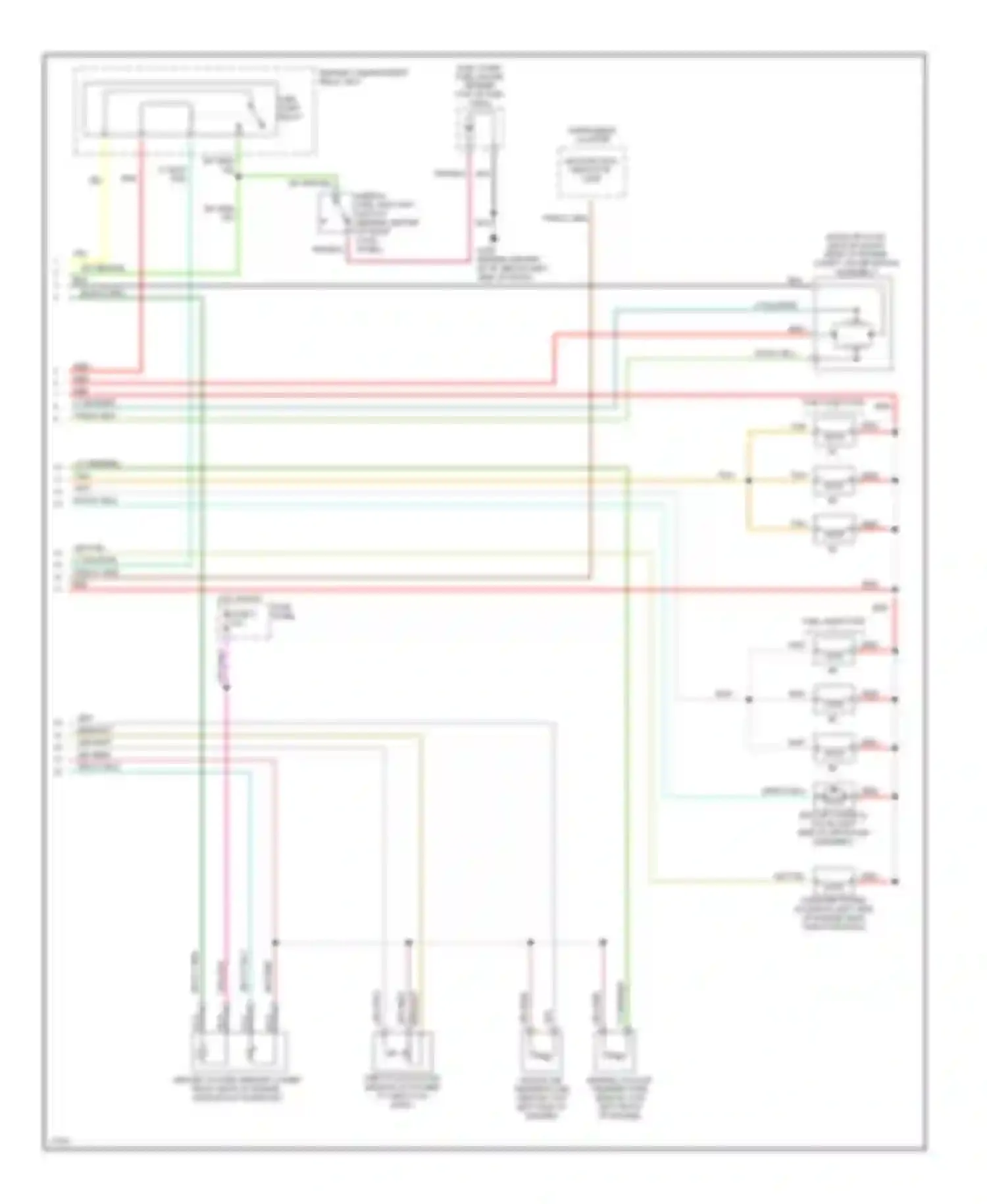 Aerostar Ford I (1986-1997): Wiring diagram engine performance 4.0ls (2 of 2)