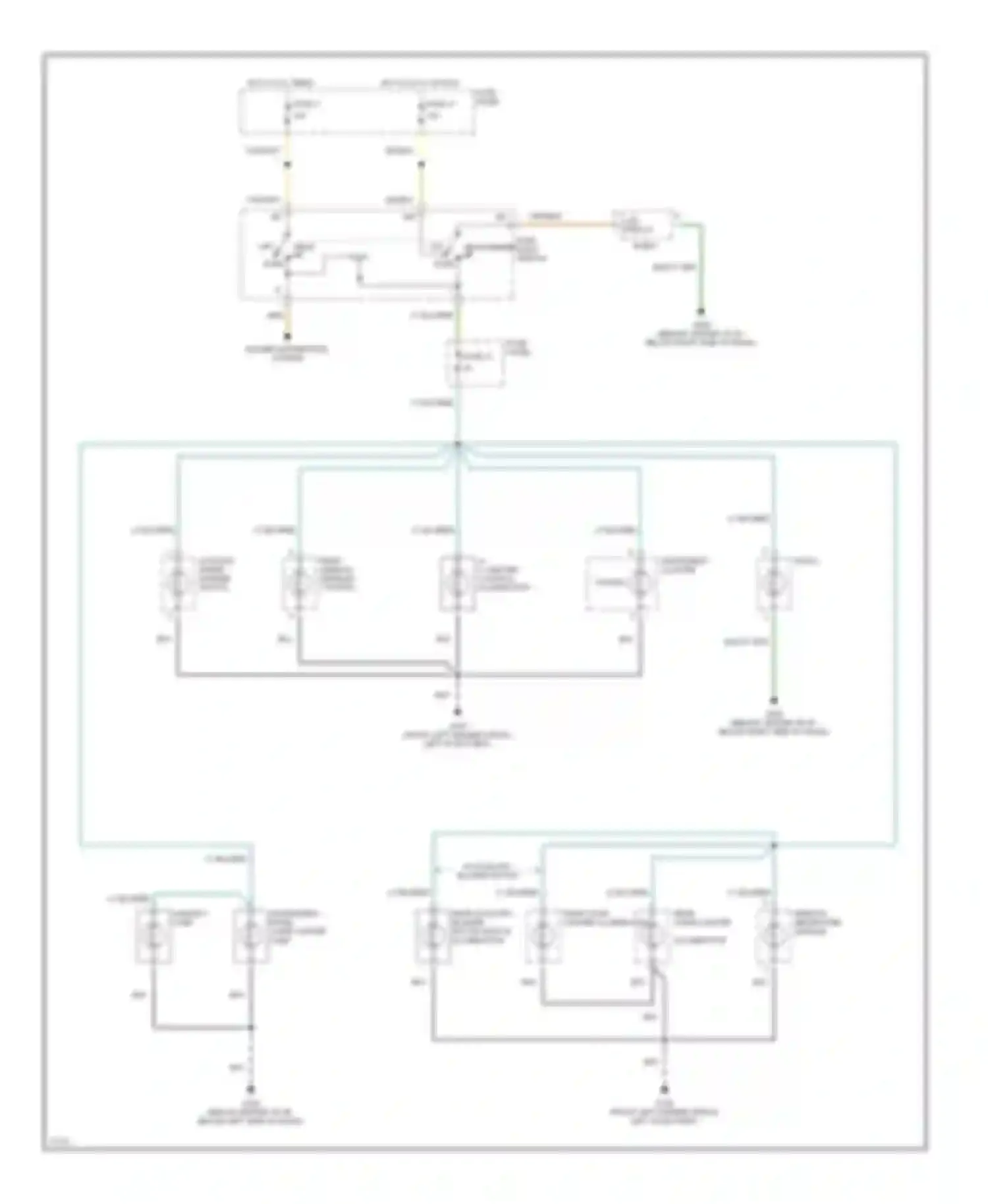 Aerostar Ford I (1986-1997): Instrument illumination circuit