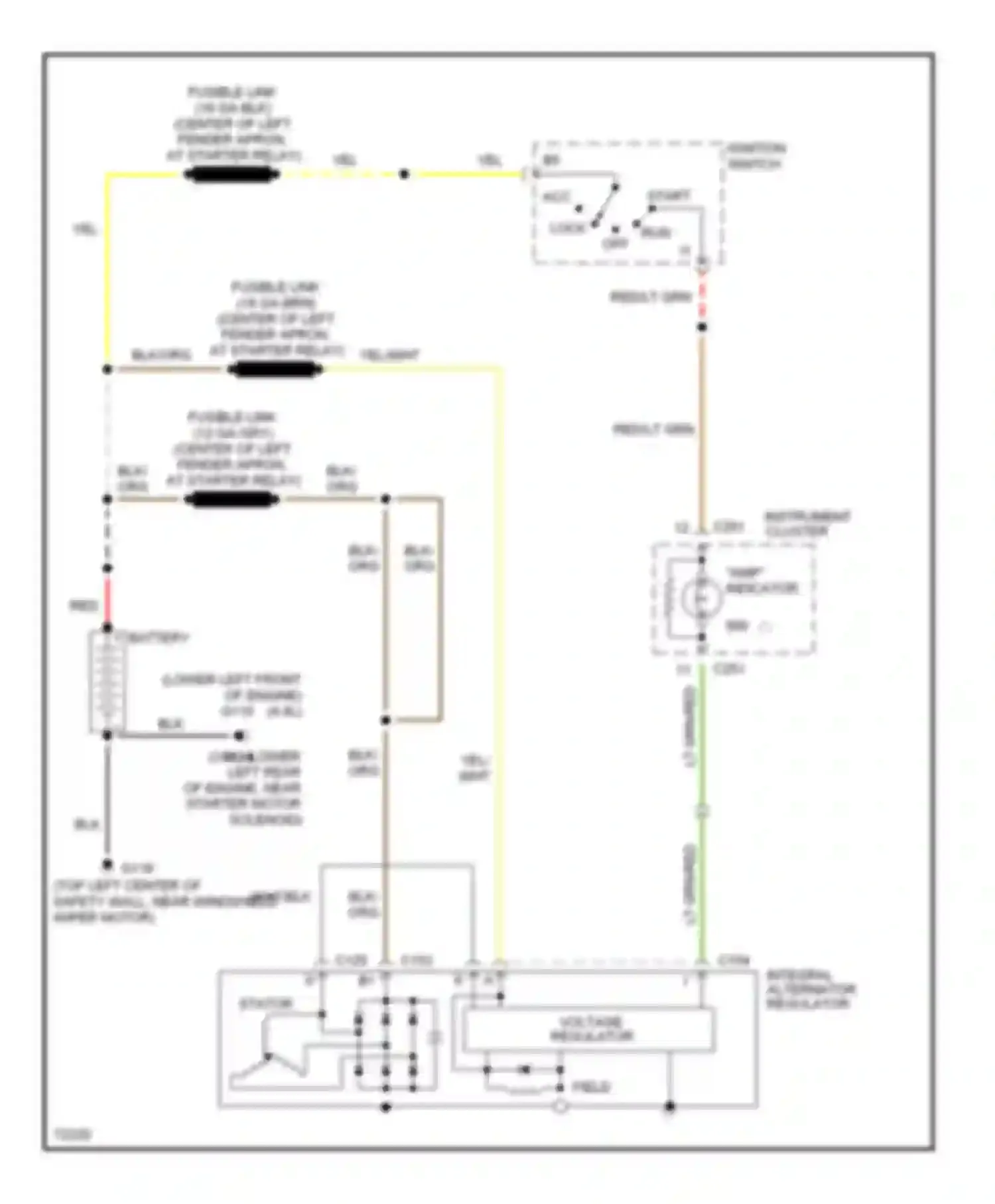 Aerostar Ford I (1986-1997): Charging circuit